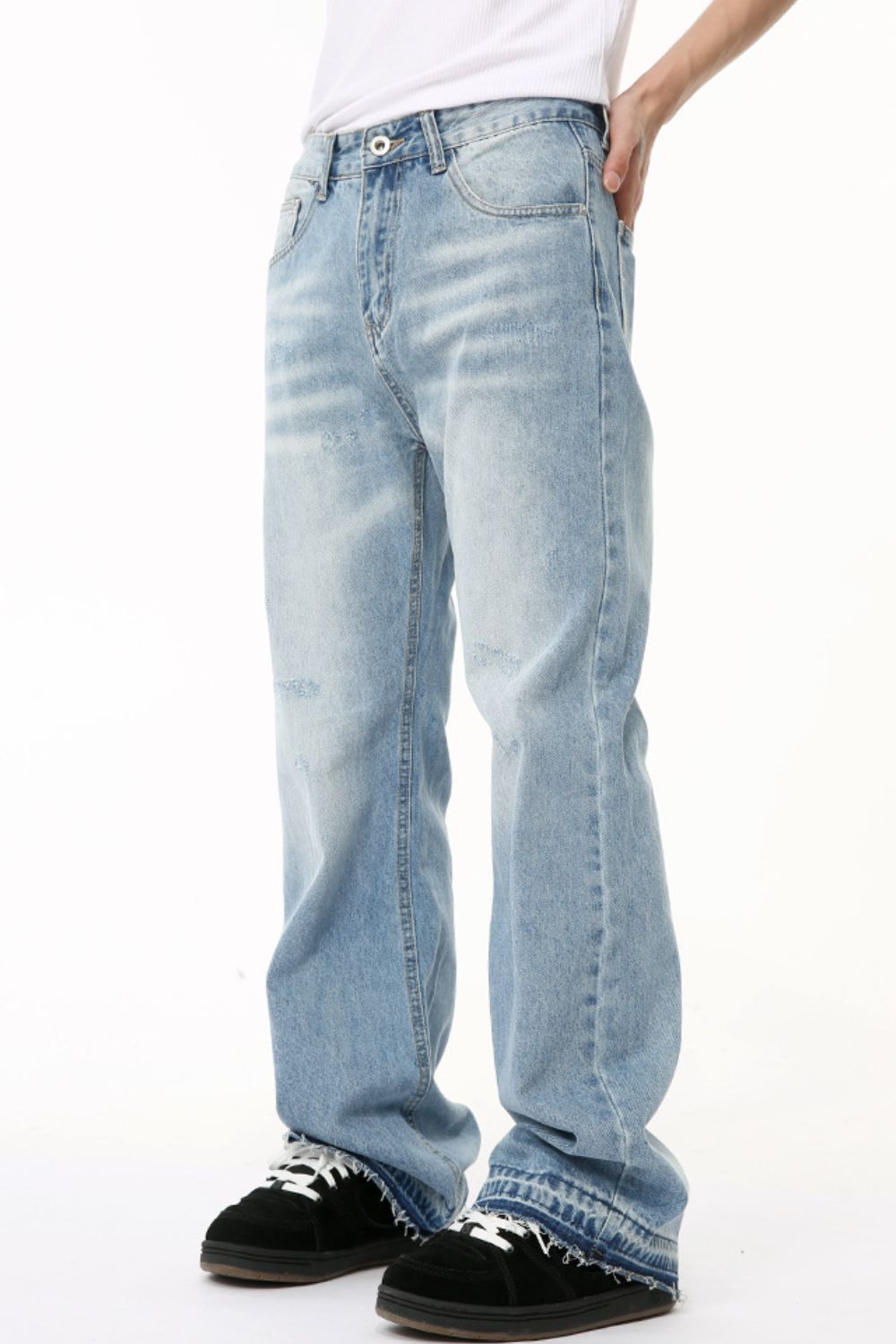 Buy Baggy Jeans with Pockets by Faz