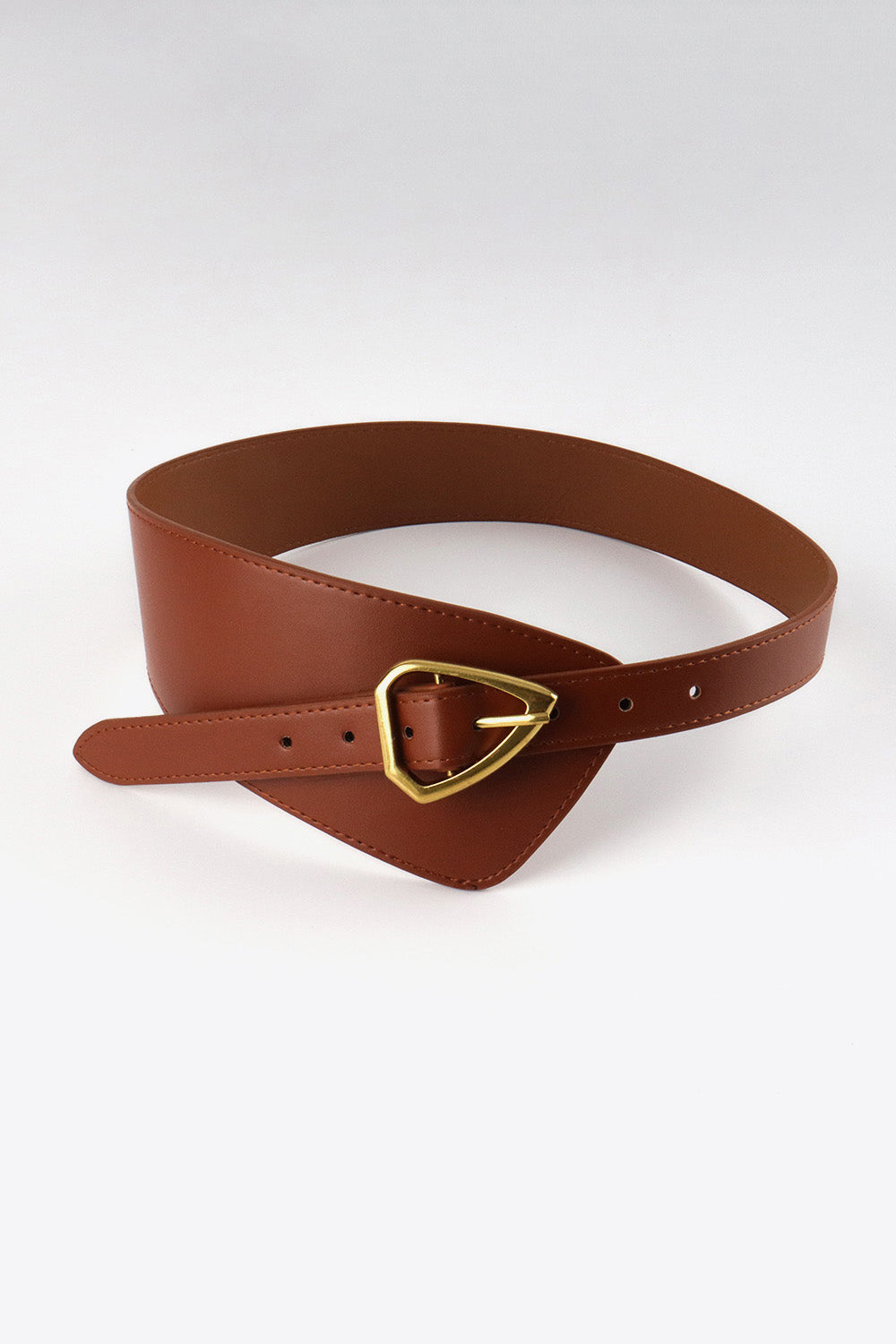 Buy Irregular PU Leather Belt by Faz
