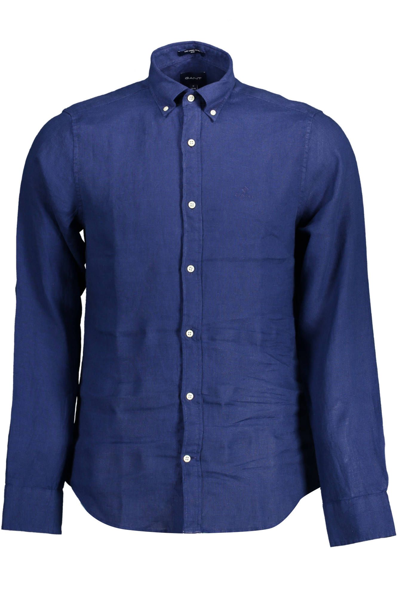 Blue Linen Men Shirt