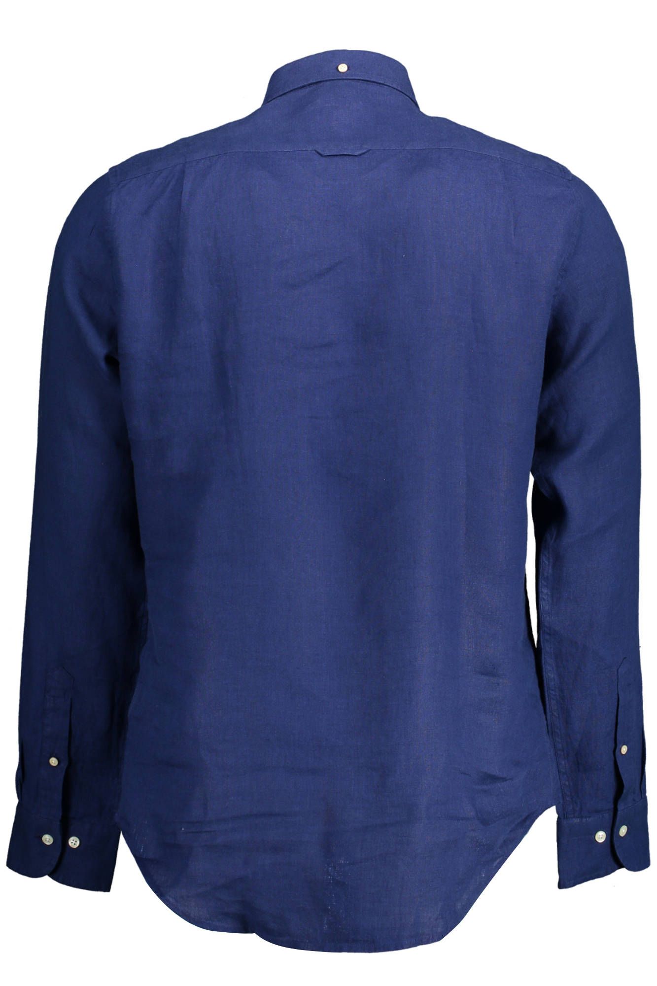 Blue Linen Men Shirt