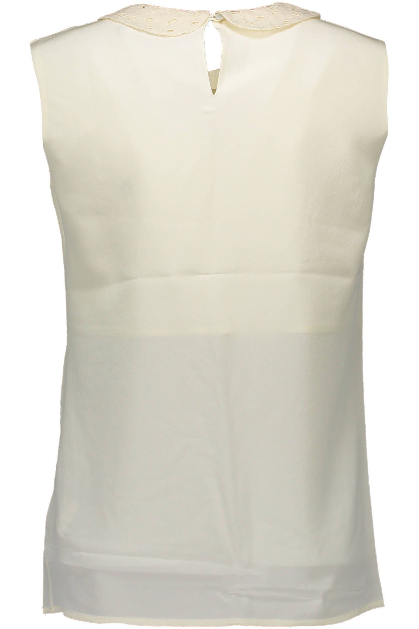 White Silk Women Top