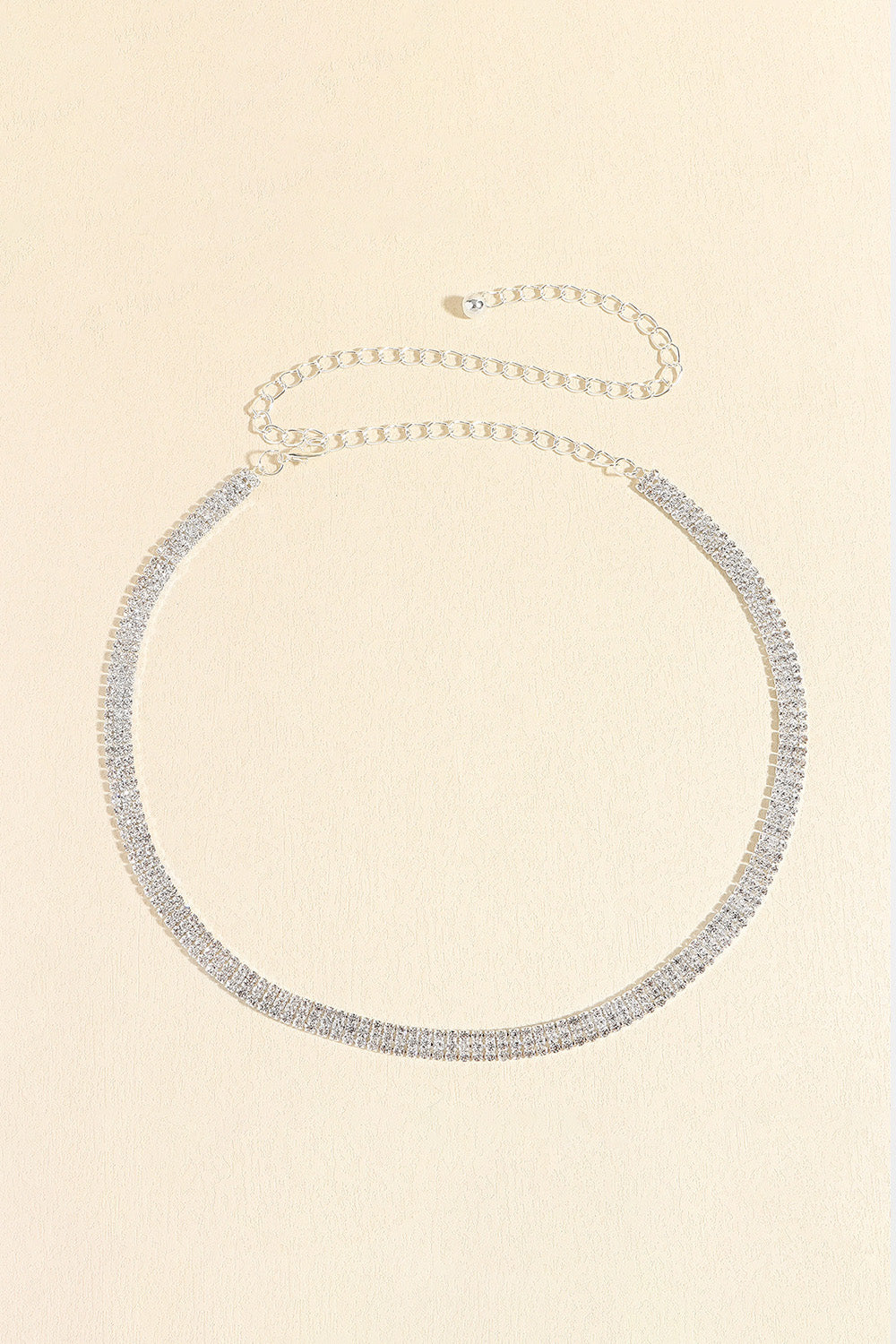 Buy Rhinestones Alloy Belt by Faz