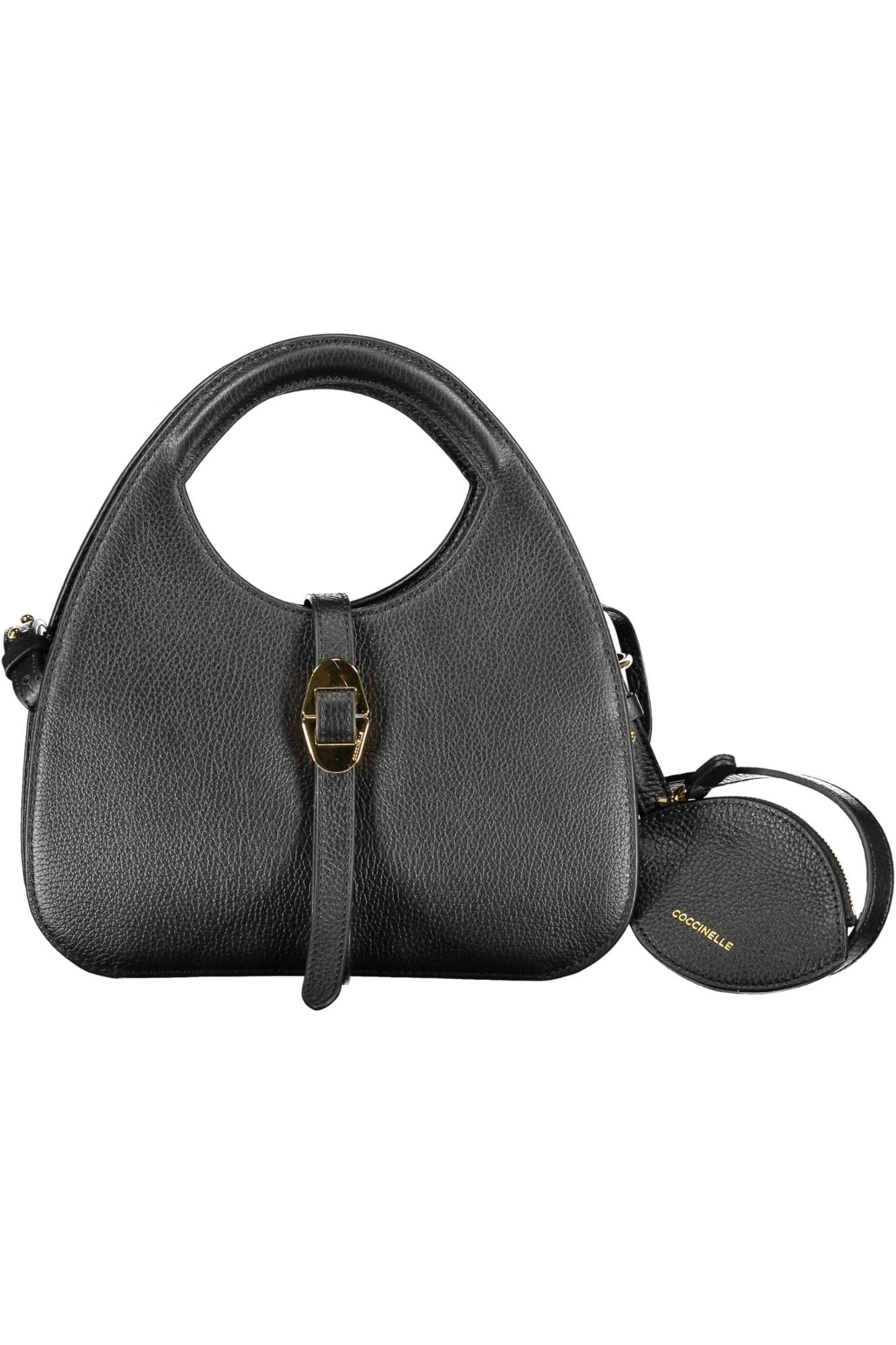 Elegant Duo-Compartment Leather Handbag