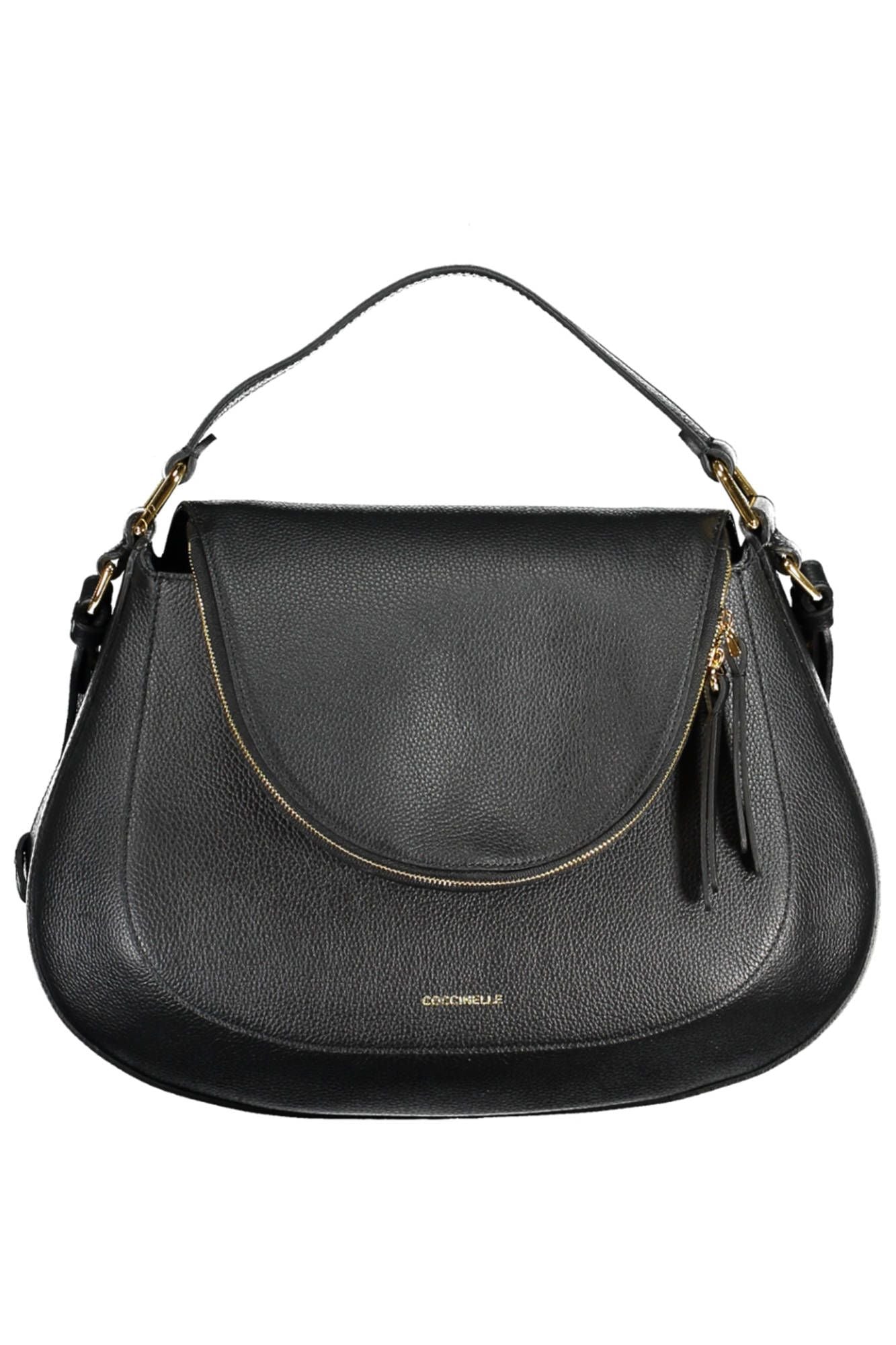 Black Leather Women Handbag