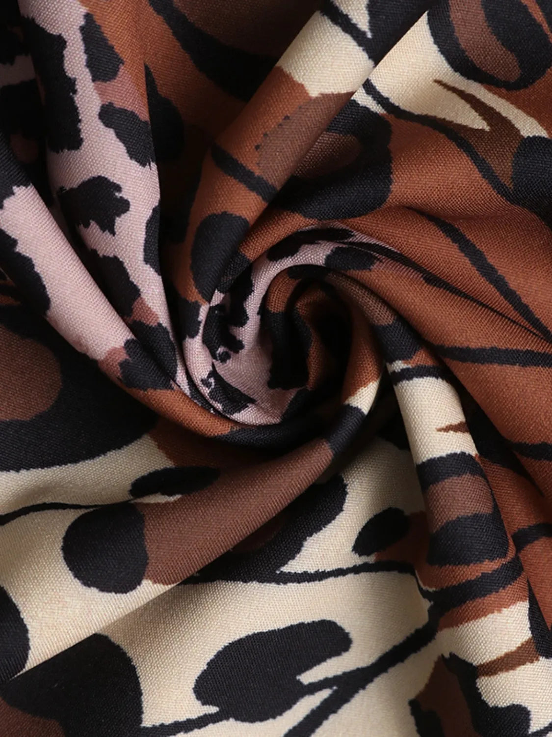 Buy Butterfly Leopard Grecian Neck Maxi Dress by Faz