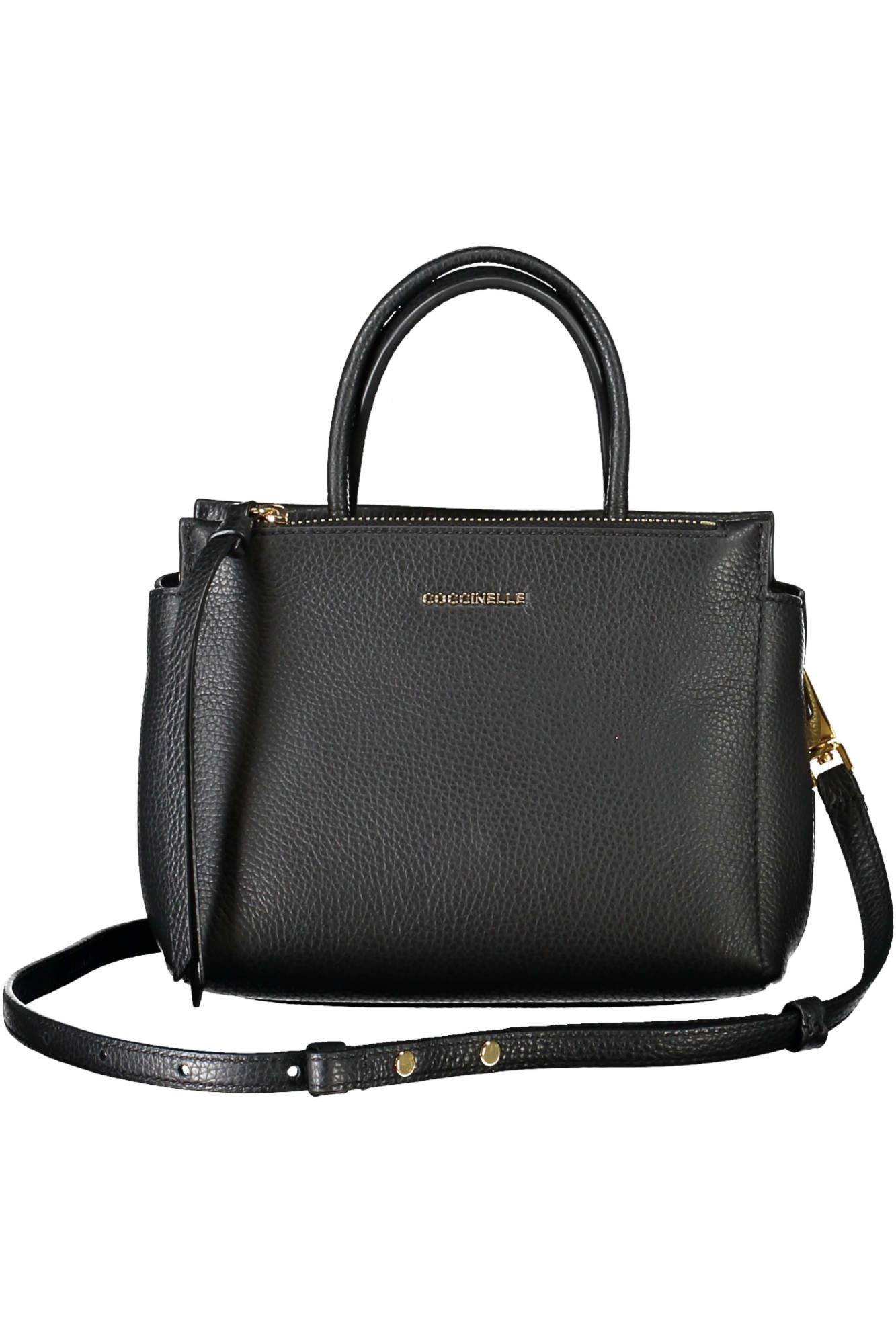 Black Leather Women Handbag