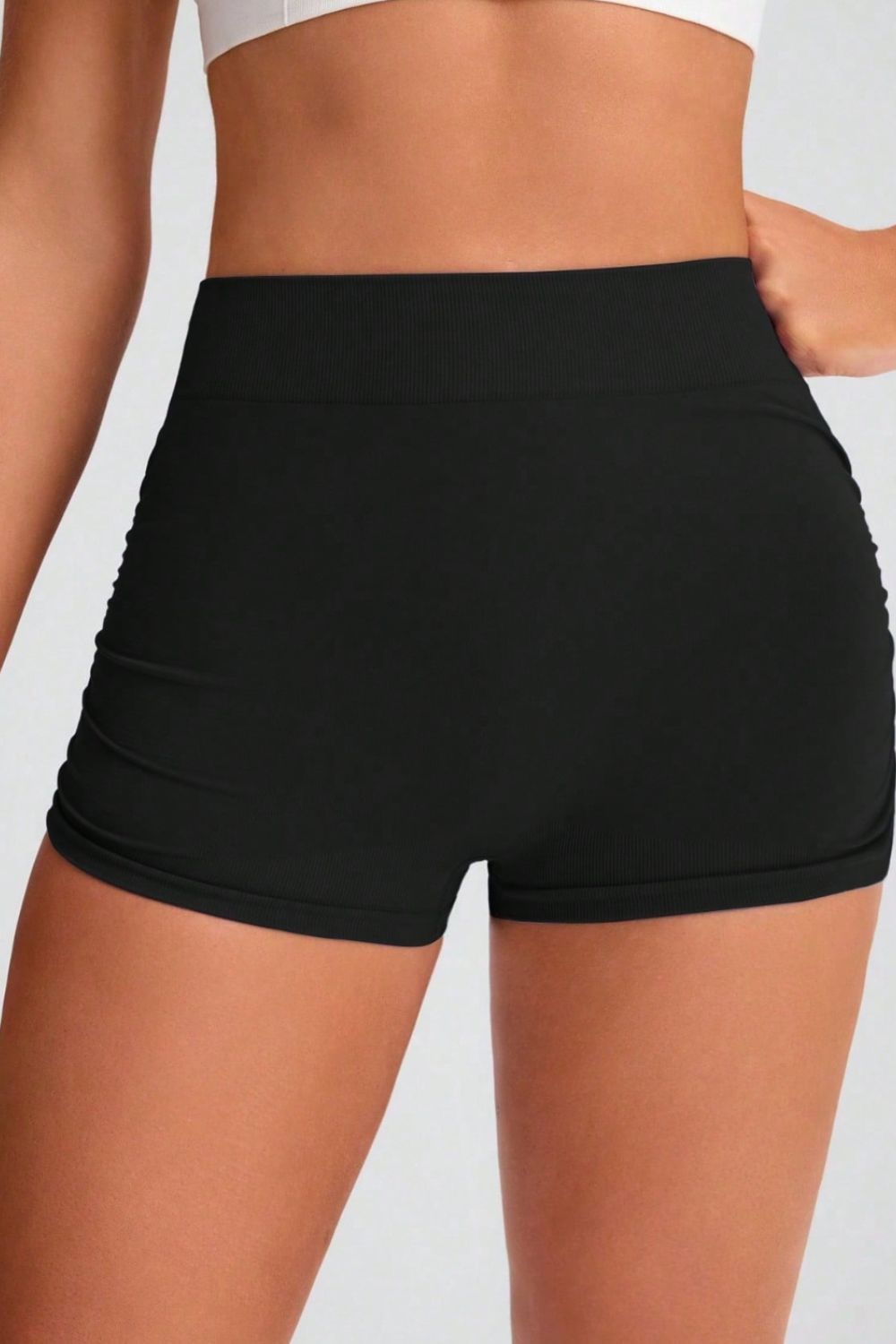 Buy Elastic Waist Active Shorts by Faz