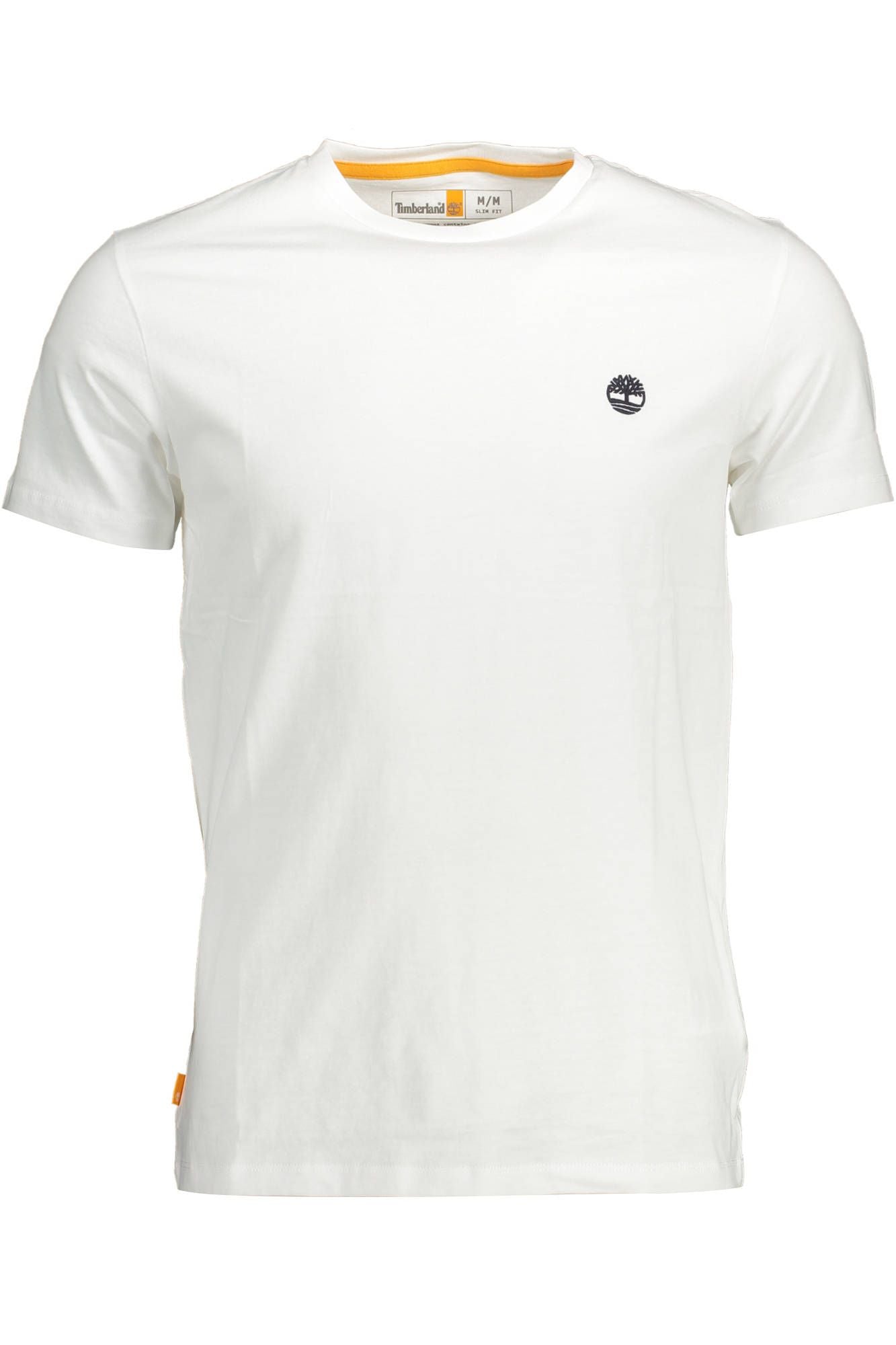 White Cotton Men T-Shirt