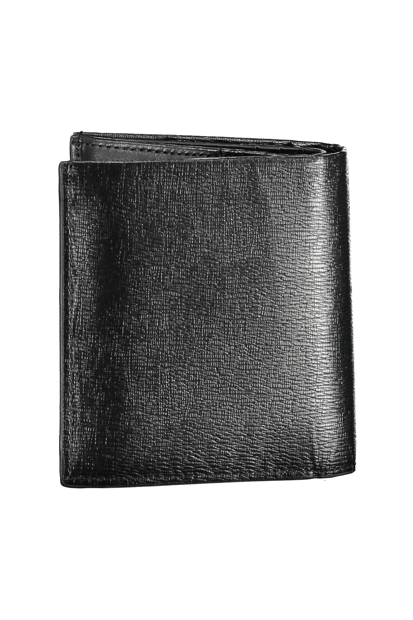 Black Leather Mens Wallet