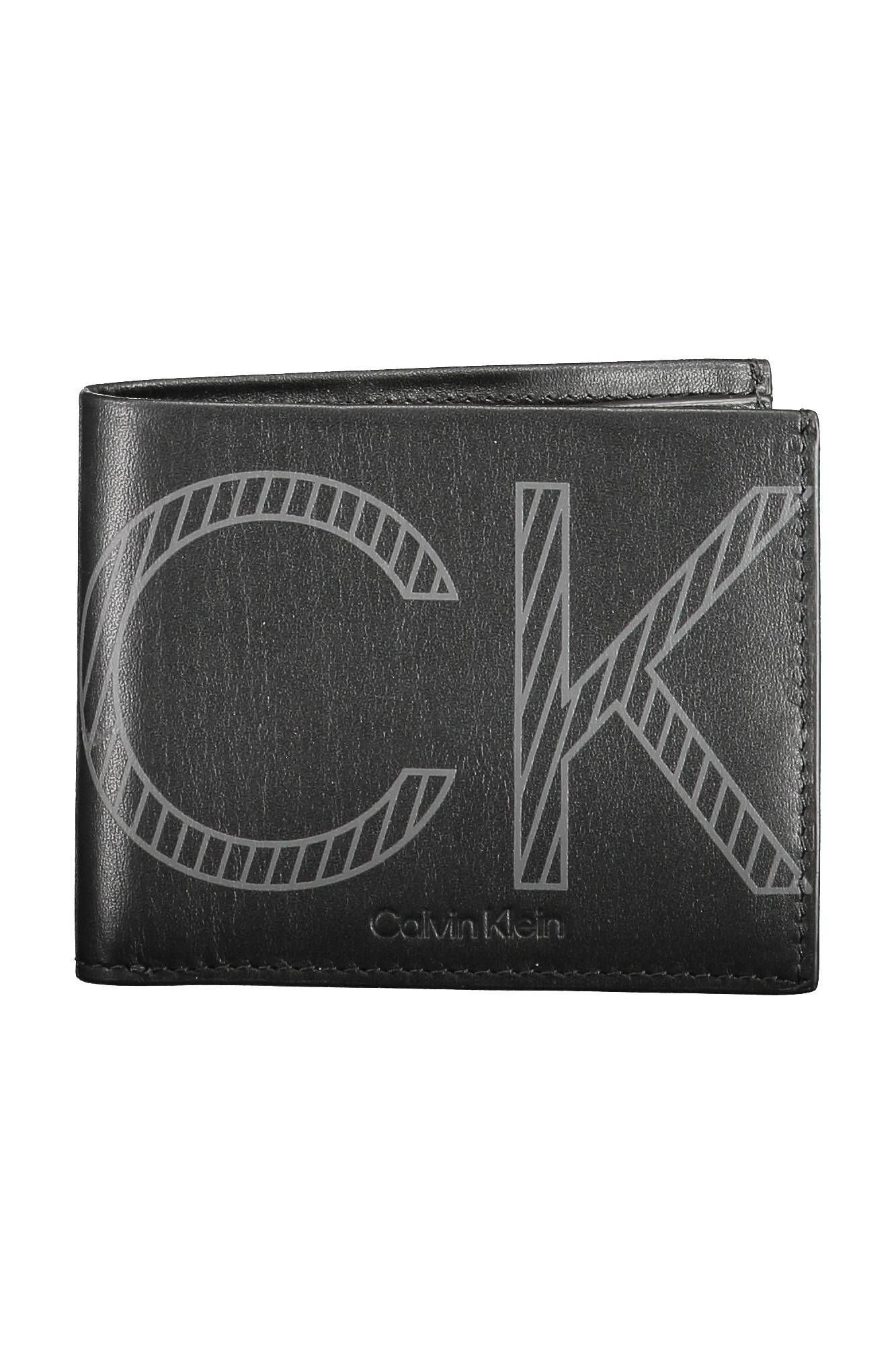 Black Leather Men Wallet