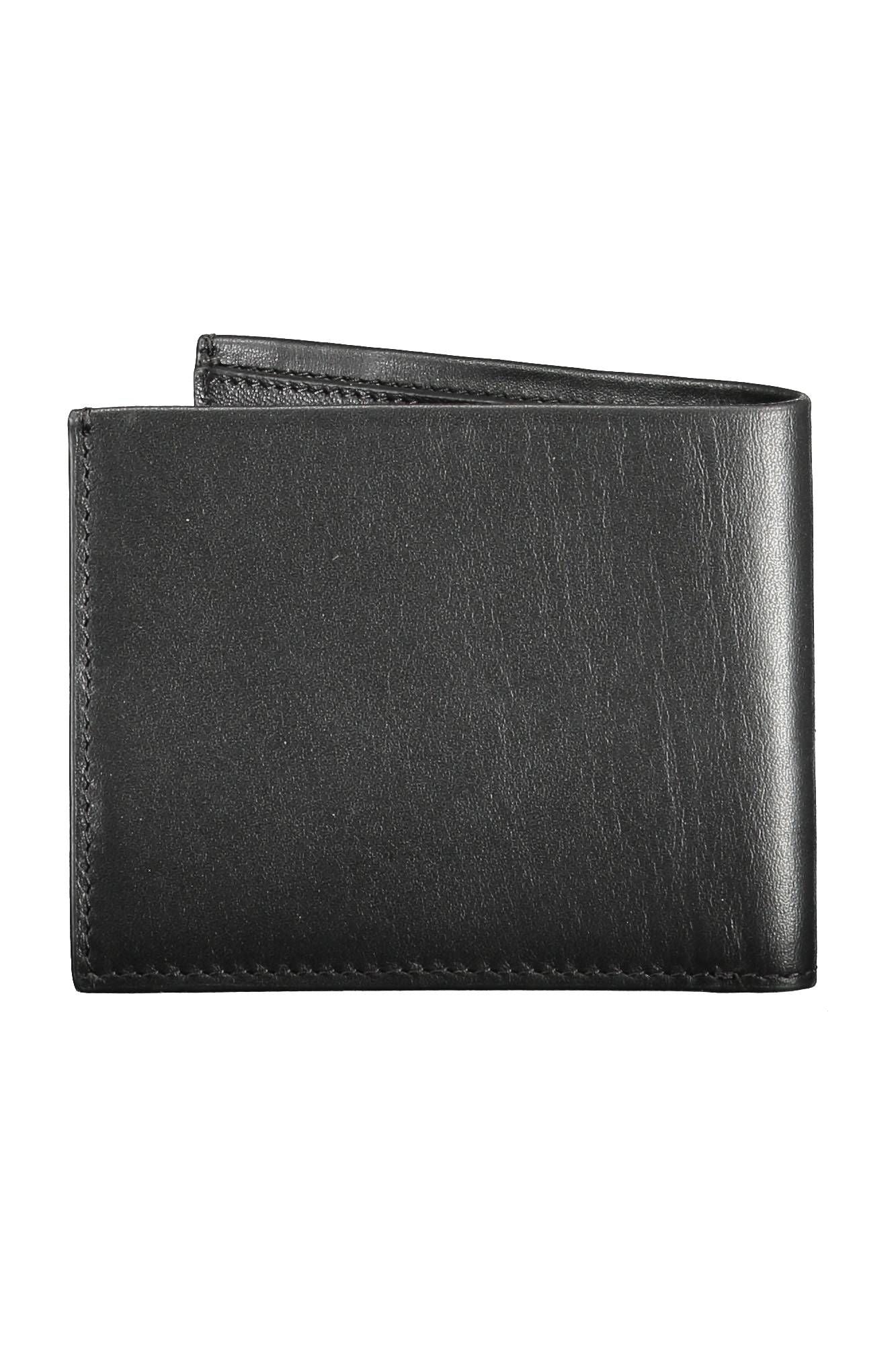 Black Leather Men Wallet