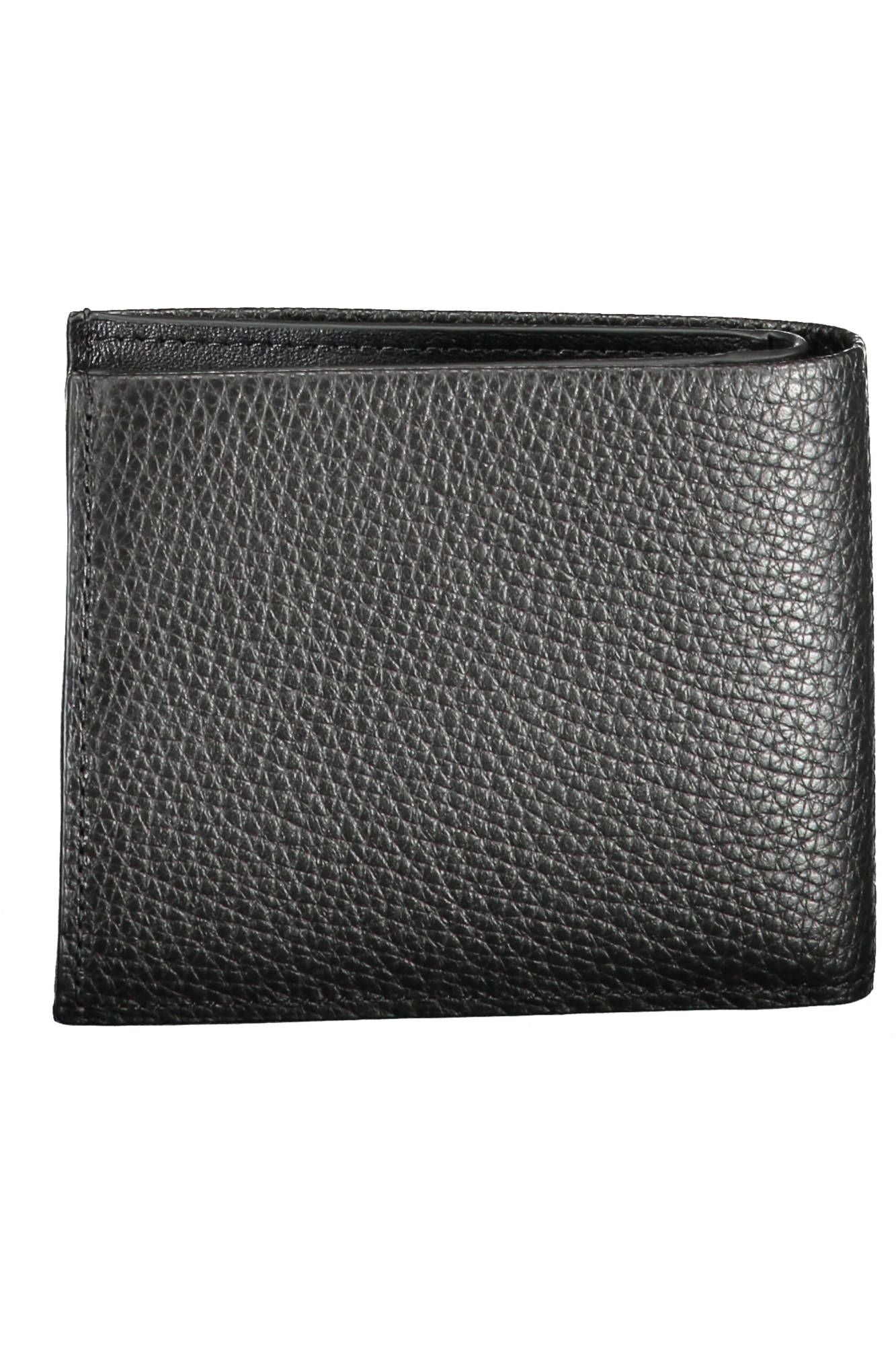 Black Leather Men Wallet