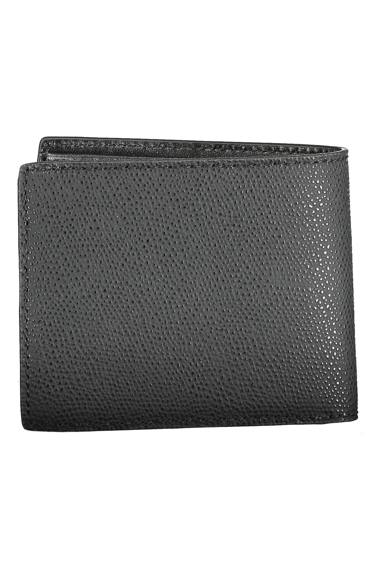 Black Leather Mens Wallet