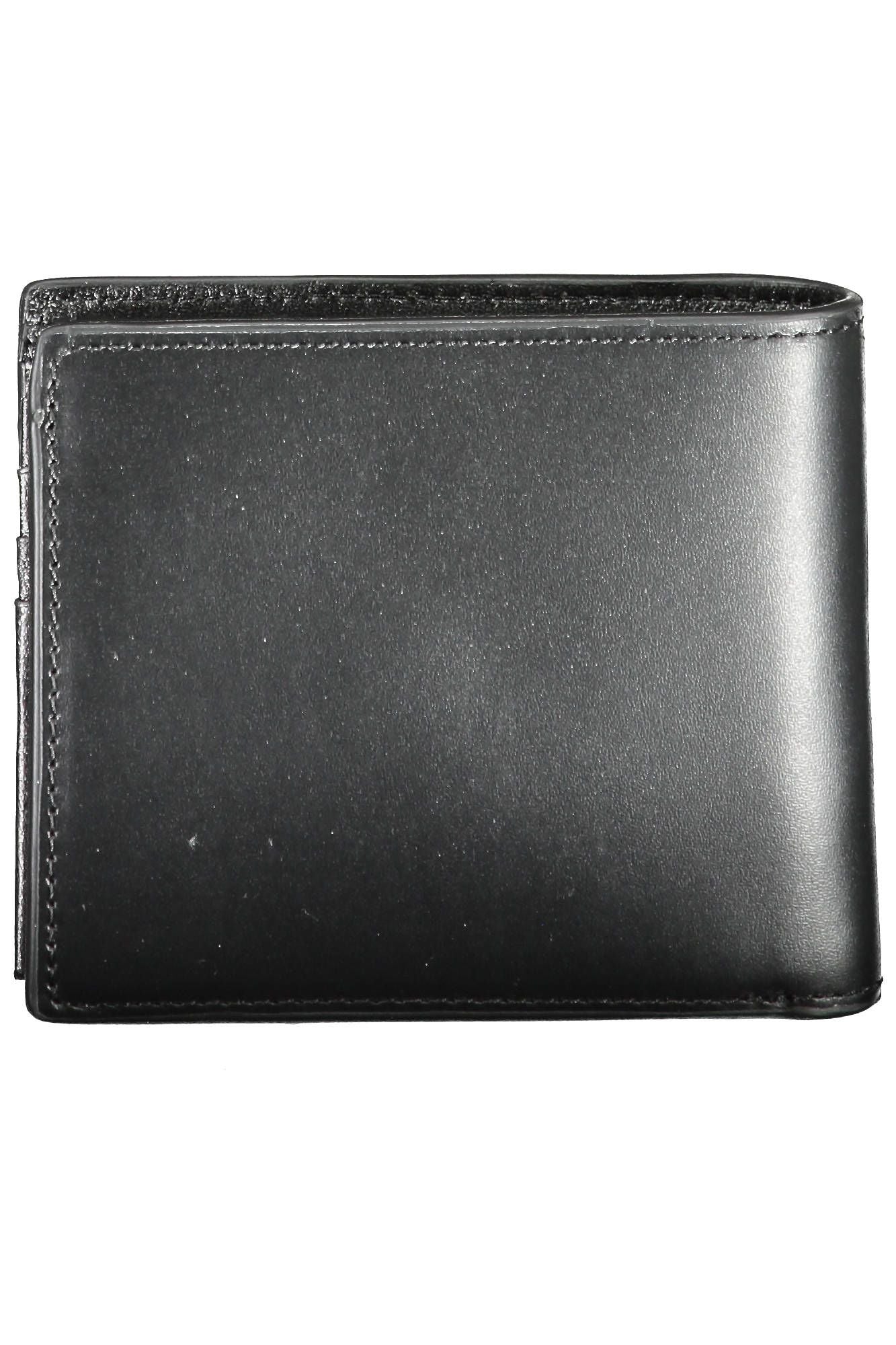 Black Leather Men Wallet