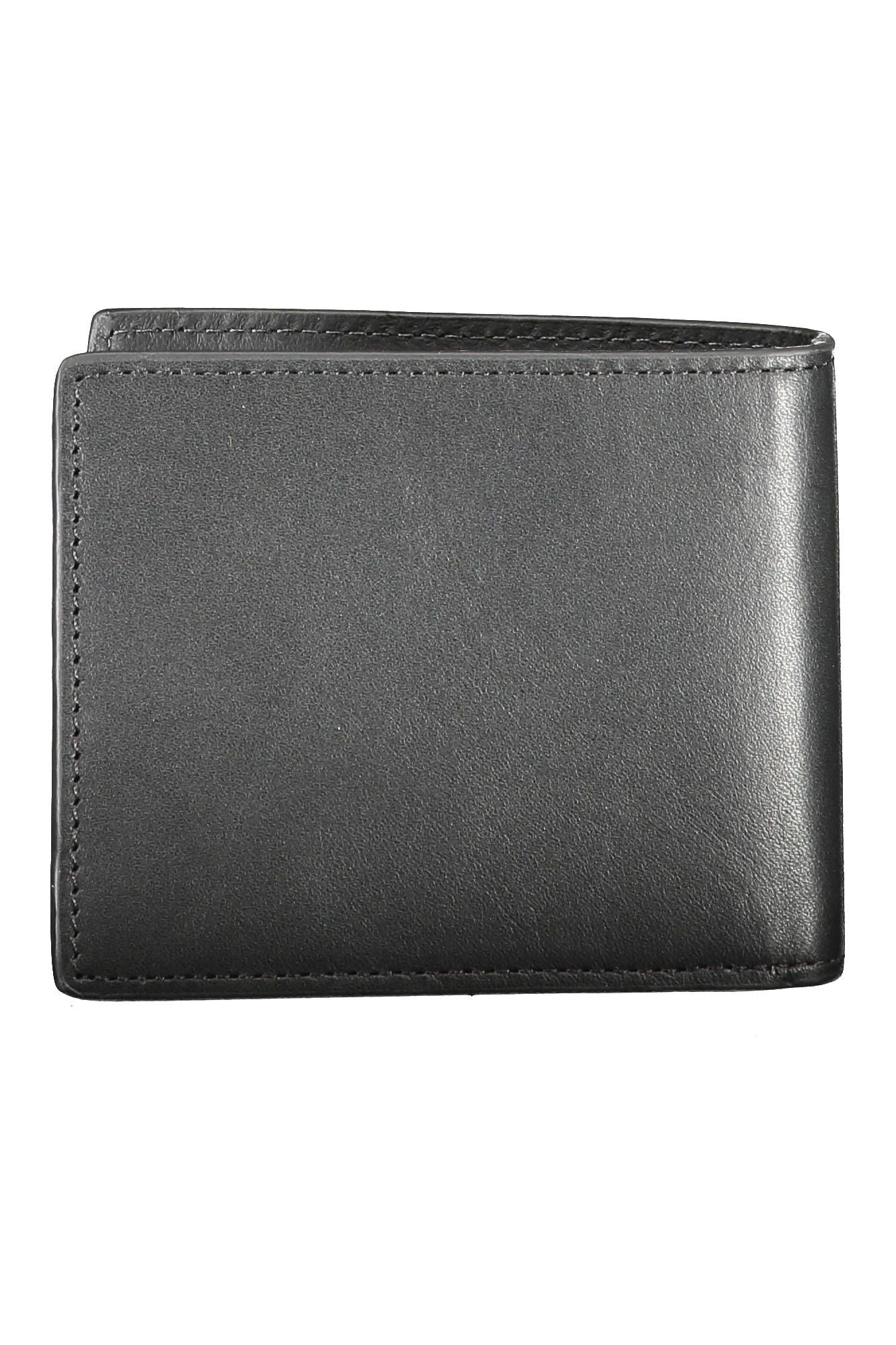 Black Leather Men Wallet