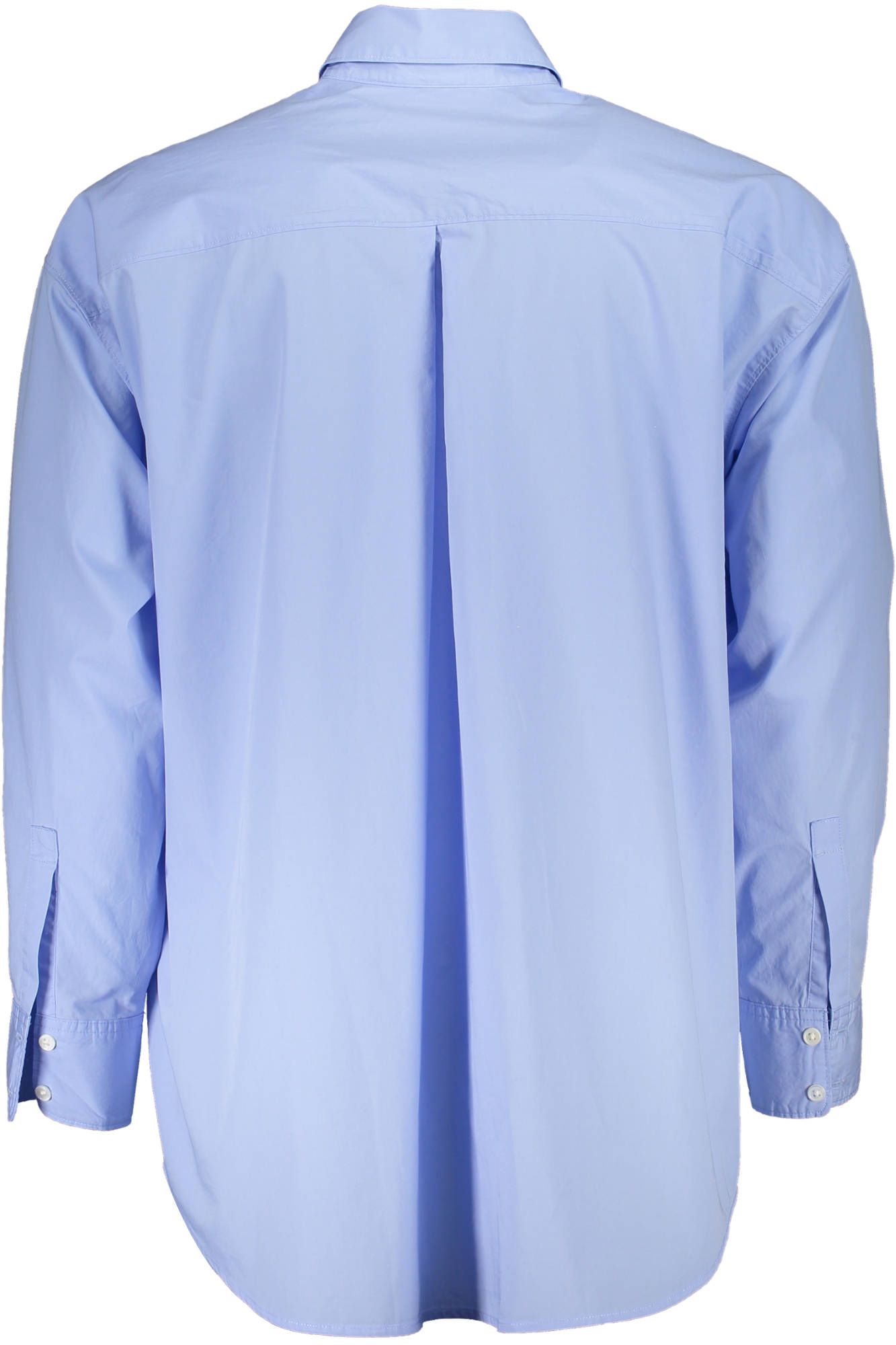 Light Blue Cotton Men Shirt