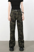 Buy Men's Camouflage Jeans with Cargo Pockets by Faz