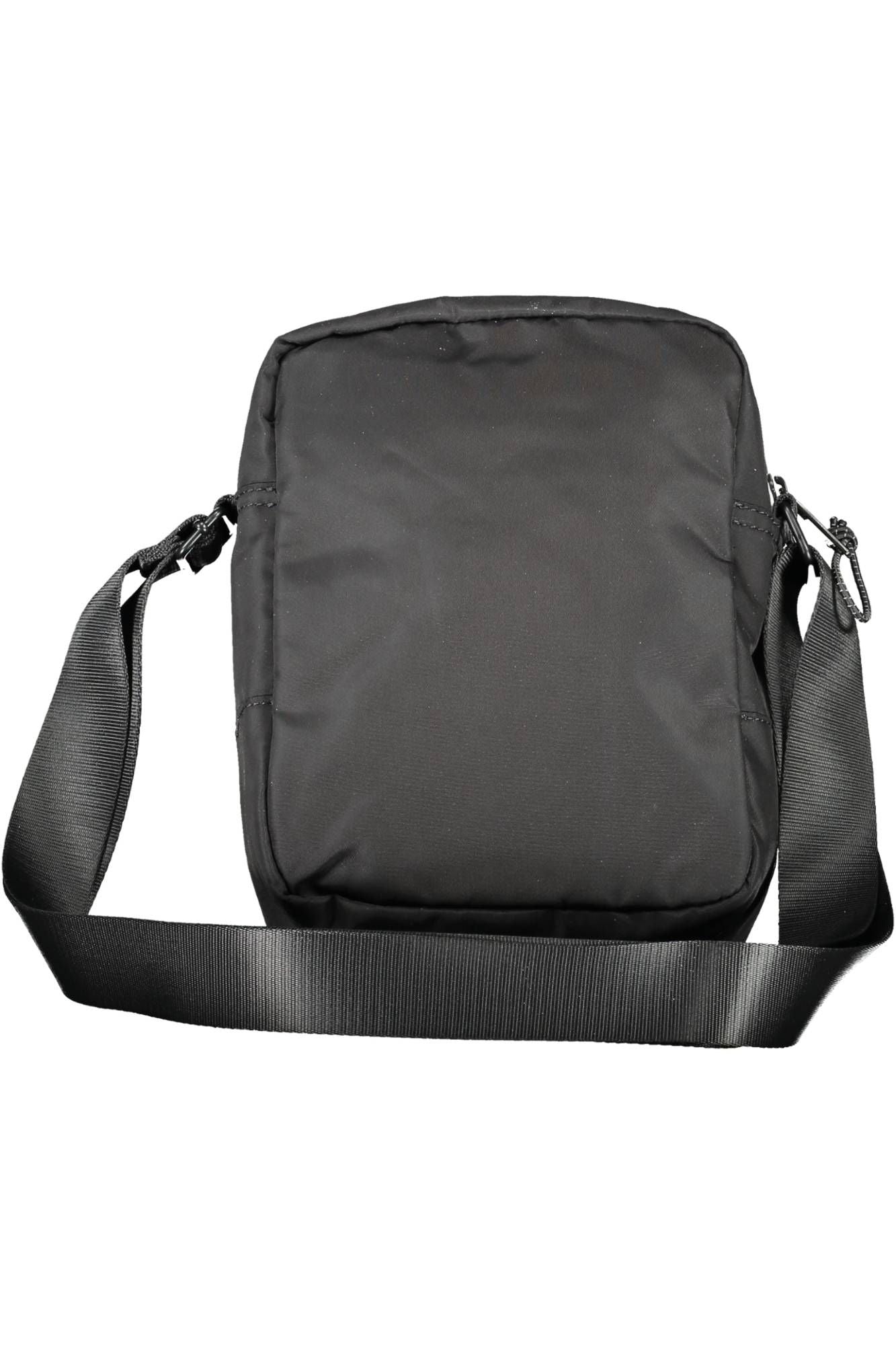 Black Nylon Mens Shoulder Bag