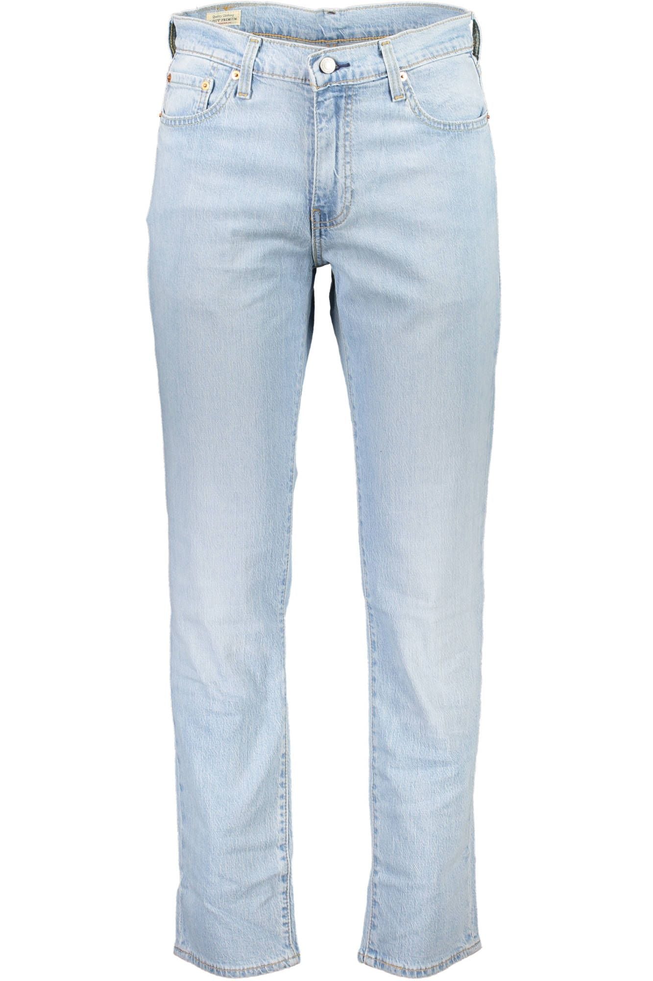 Light Blue Cotton Men Jeans