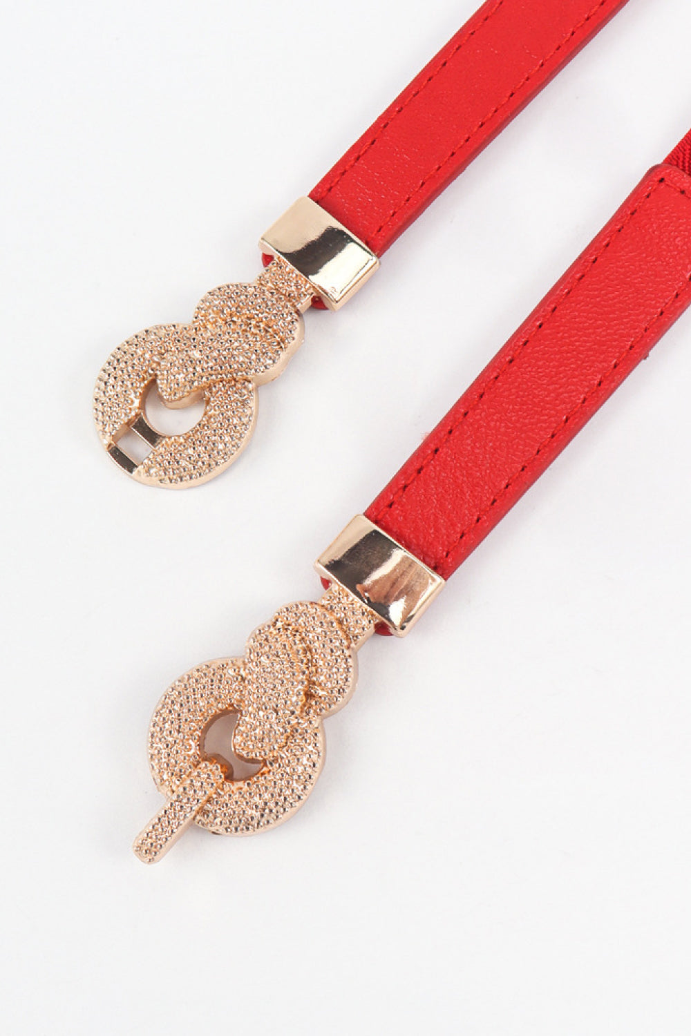 Buy Zinc Alloy Buckle PU Leather Belt by Faz