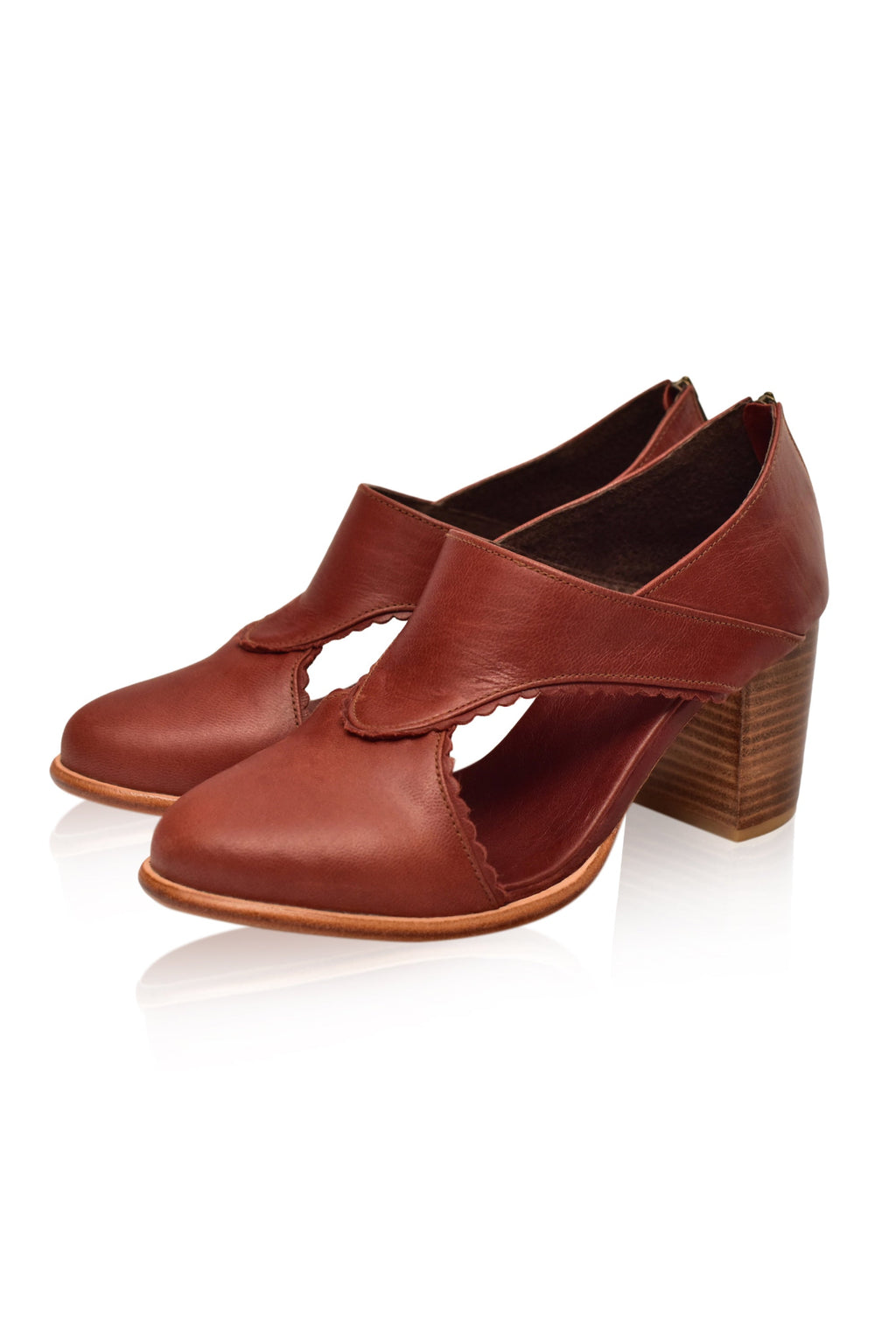 Buy Rain Kiss Leather Booties by Bali ELF