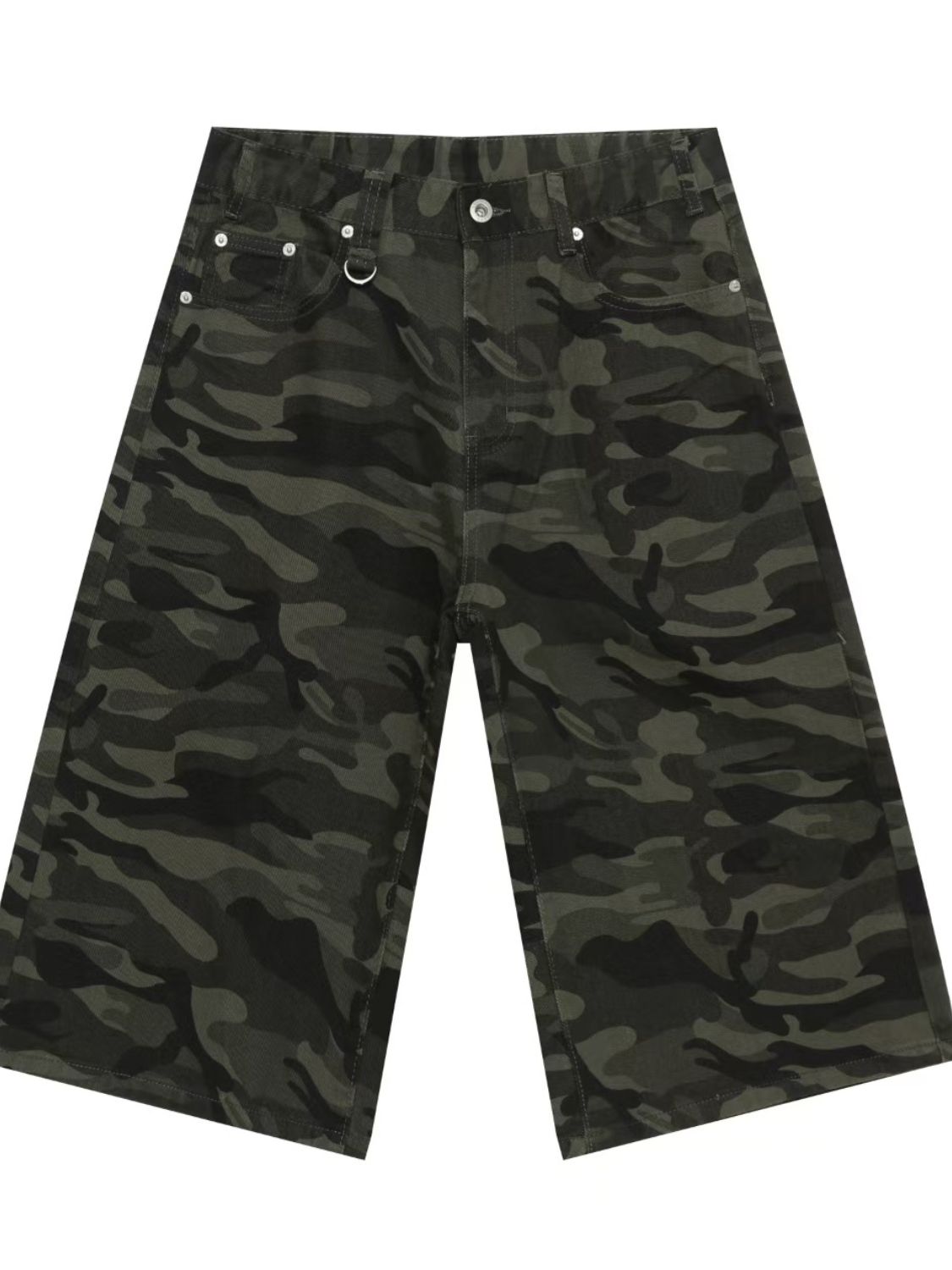 Buy Men's Wide Leg Denim Shorts by Faz