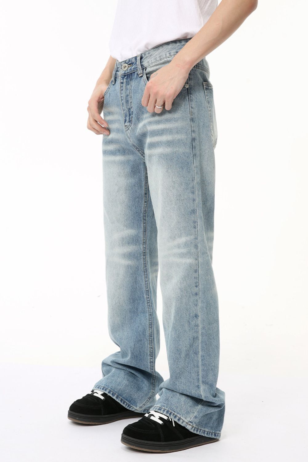 Buy Baggy Jeans with Pockets by Faz