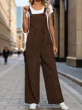Buy Square Neck Wide Strap Overalls by Faz