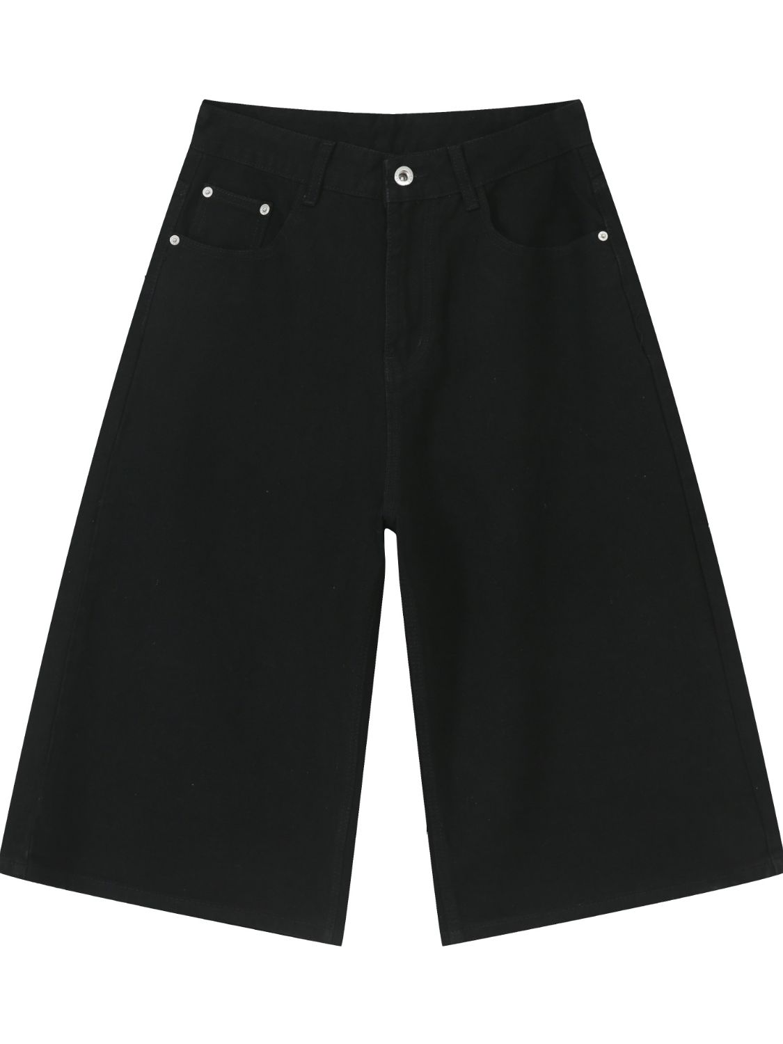 Buy Men's Washed Denim Shorts with Pockets by Faz