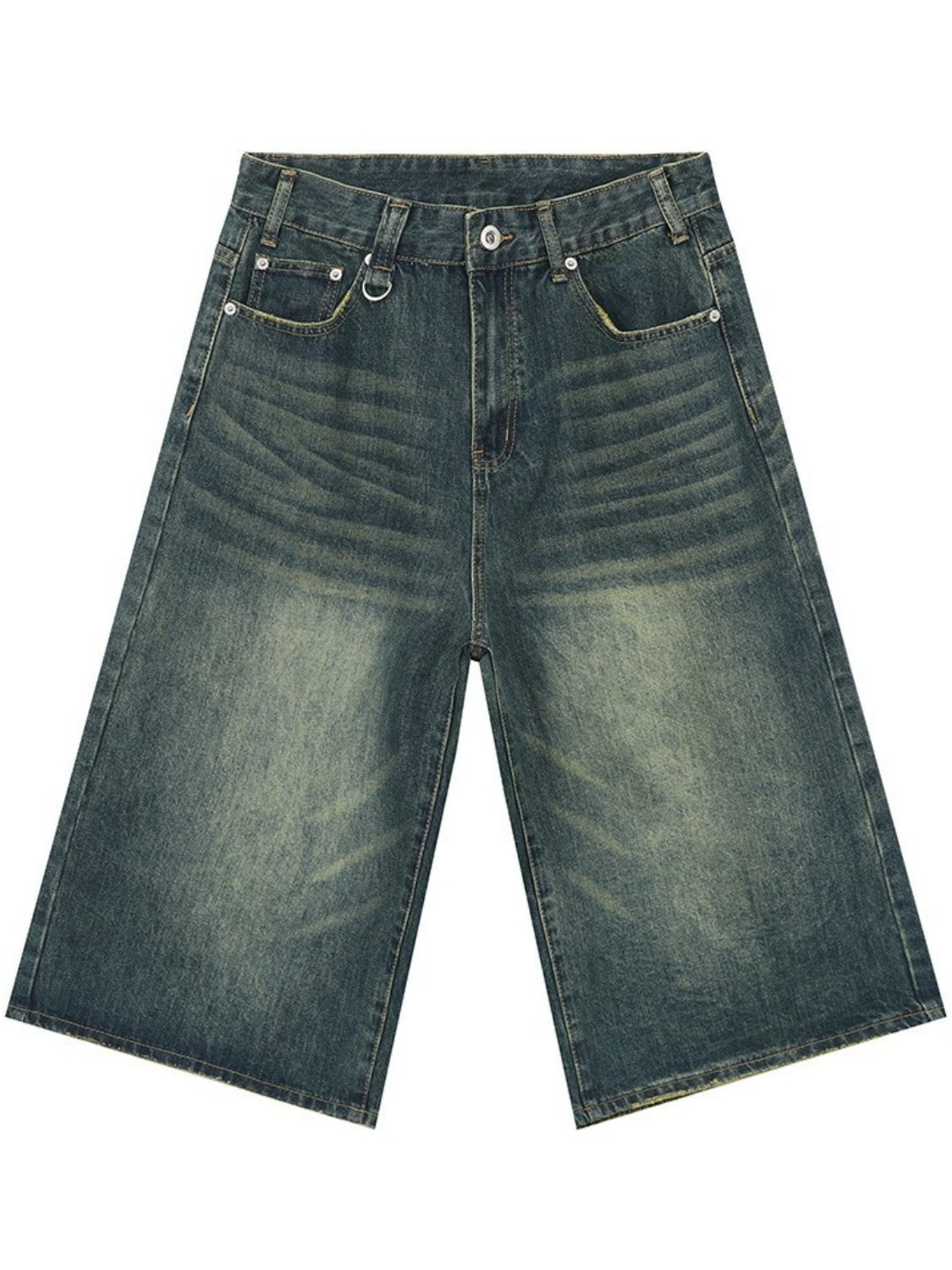 Buy Wide Leg Cropped Jeans by Faz