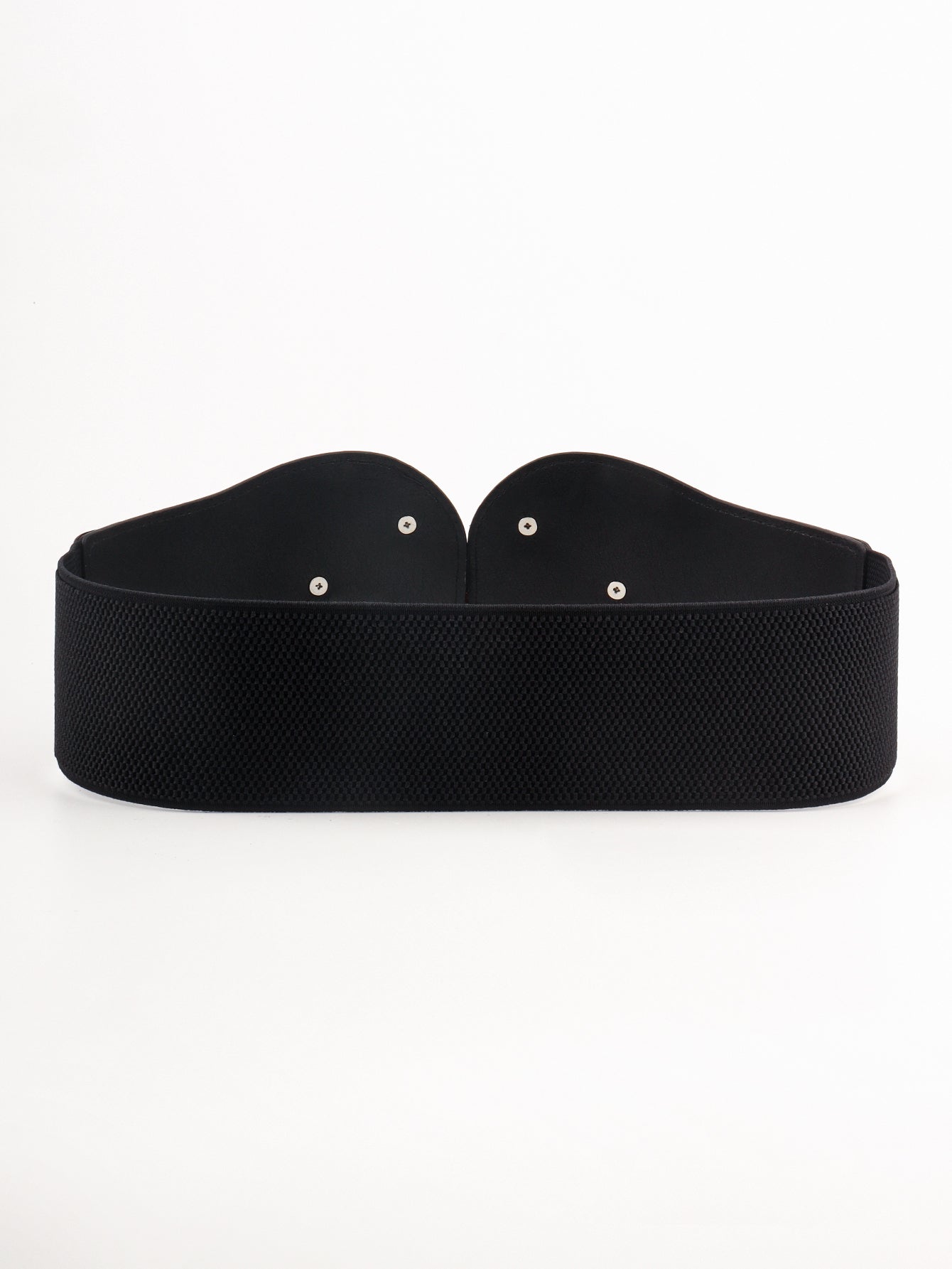 Buy Alloy Buckle Elastic PU Belt by Faz