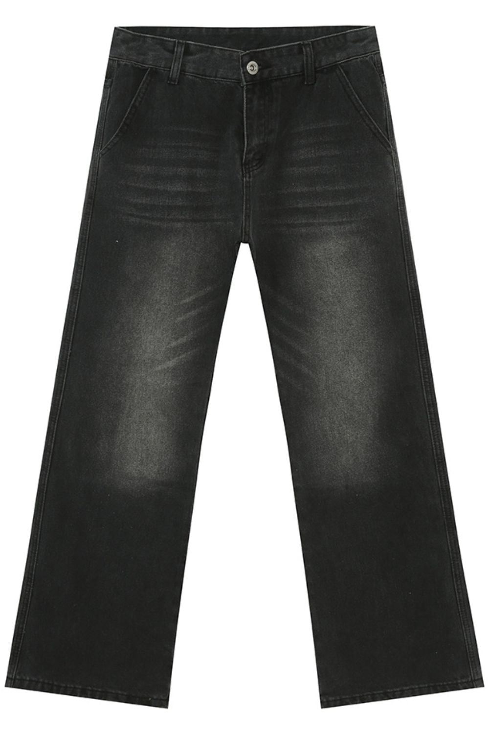 Buy Mid Rise Jeans with Pockets by Faz
