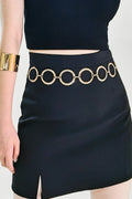 Buy Circle Ring Chain Belt by Faz