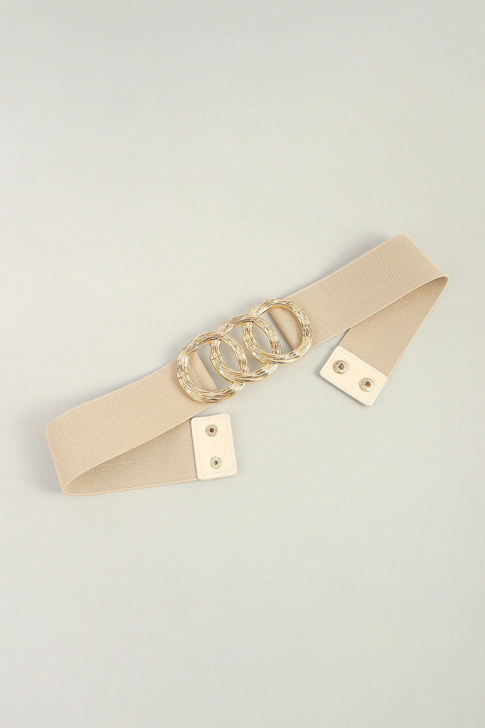 Buy Zinc Alloy Buckle Elastic Wide Belt by Faz