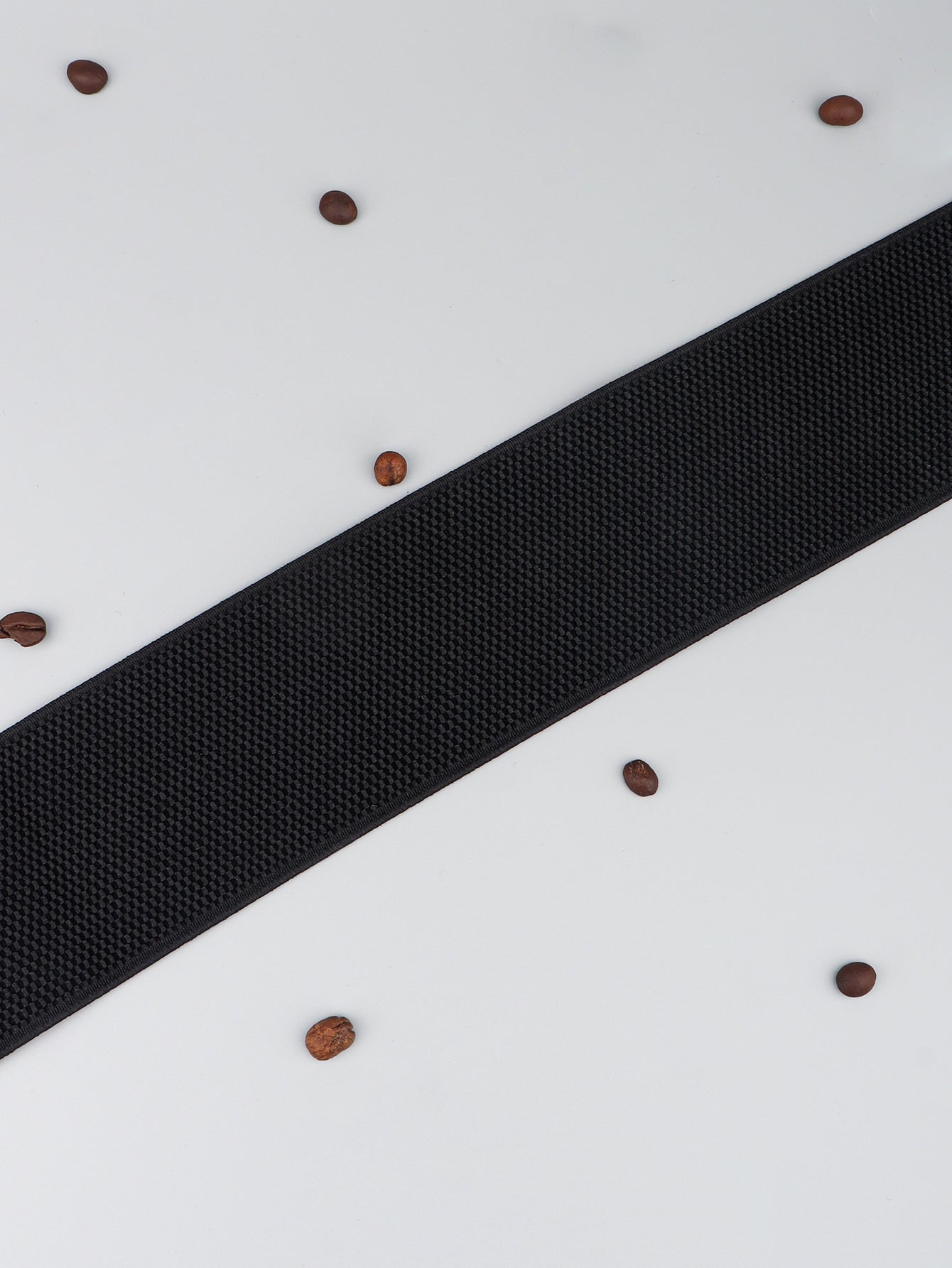 Buy PU Elastic Wide Belt with Alloy Buckle by Faz