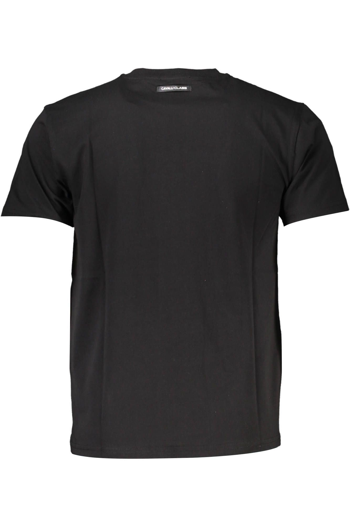 Black Cotton Men TShirt