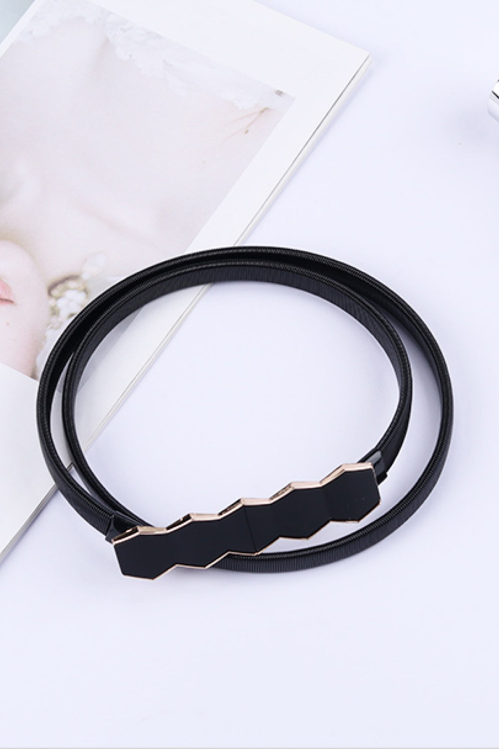 Buy Iron Skinny Belt by Faz