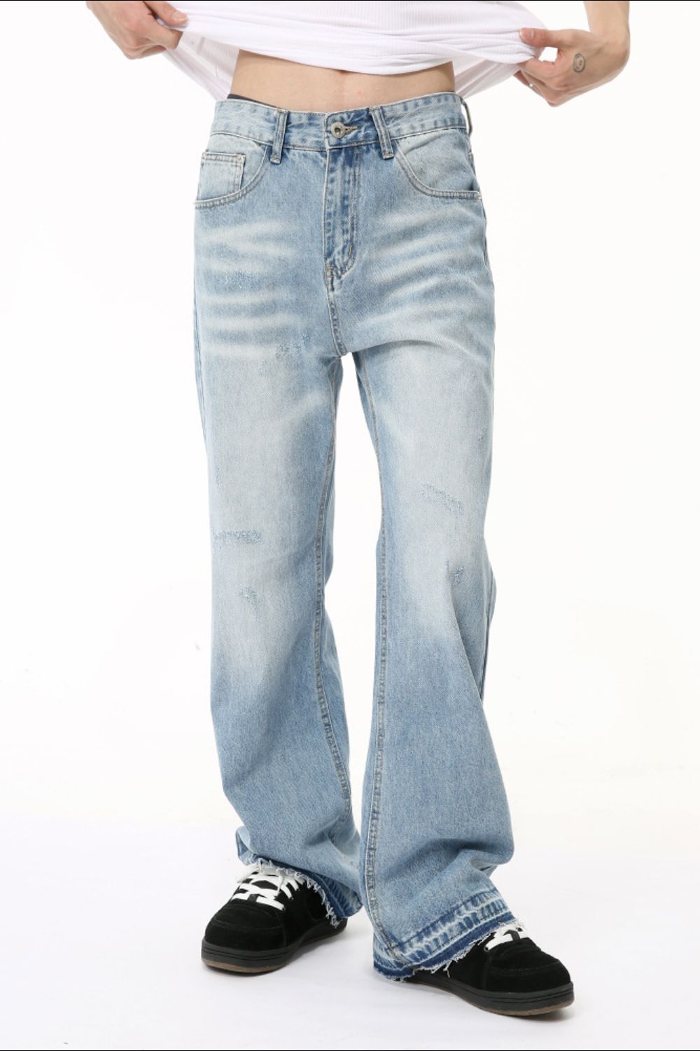 Buy Baggy Jeans with Pockets by Faz