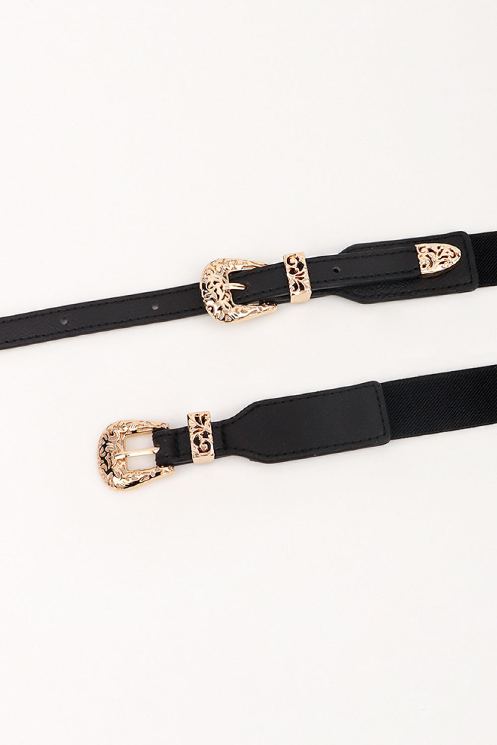 Buy Double Buckle Elastic Belt by Faz