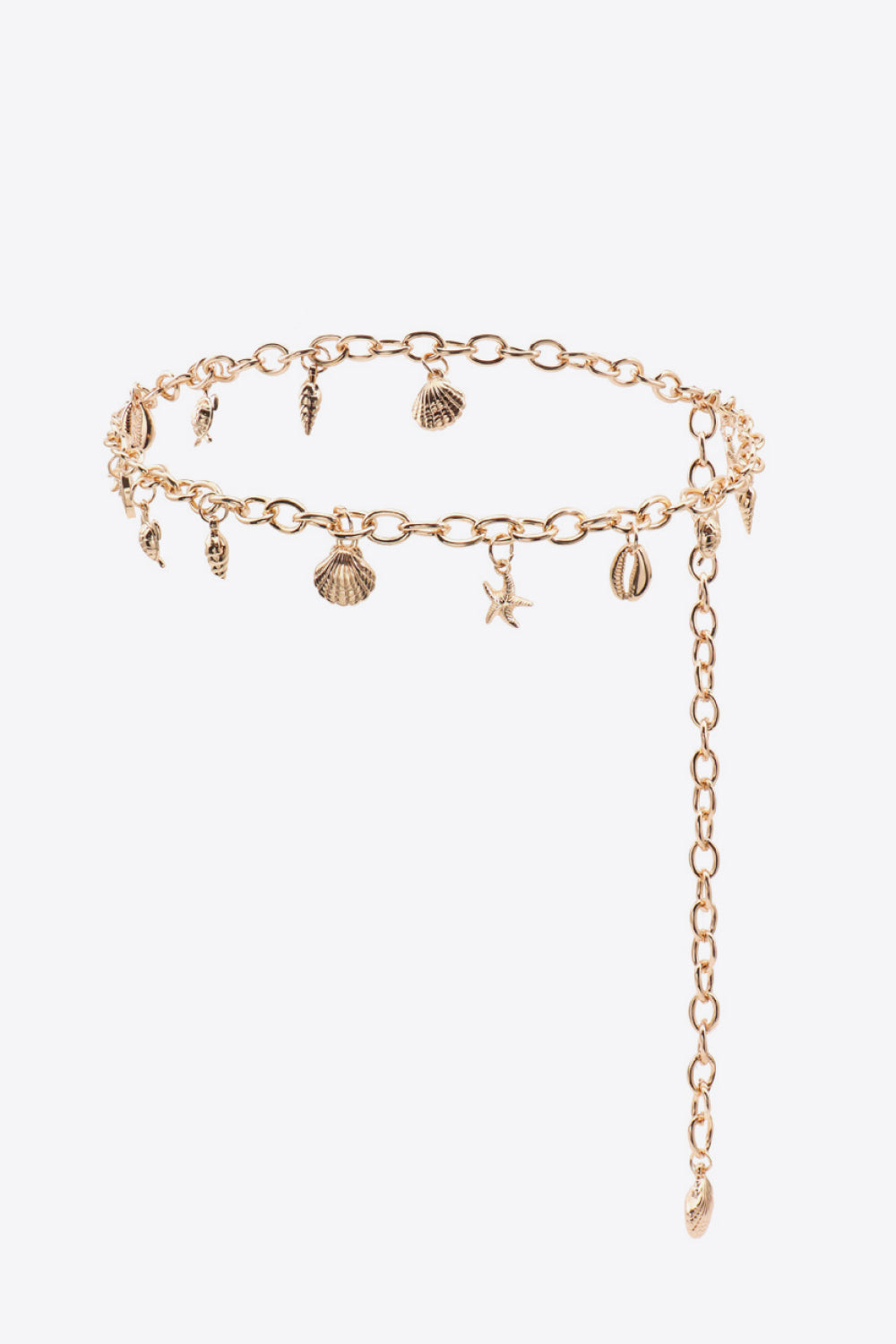 Buy Ocean Element Charm Chain Belt by Faz