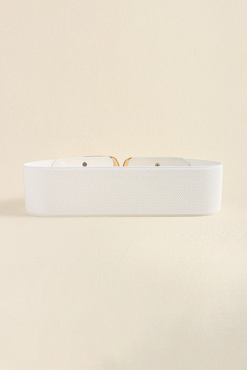 Buy Zinc Alloy Buckle Elastic Wide Belt by Faz