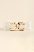 Buy Zinc Alloy Buckle Elastic Wide Belt by Faz