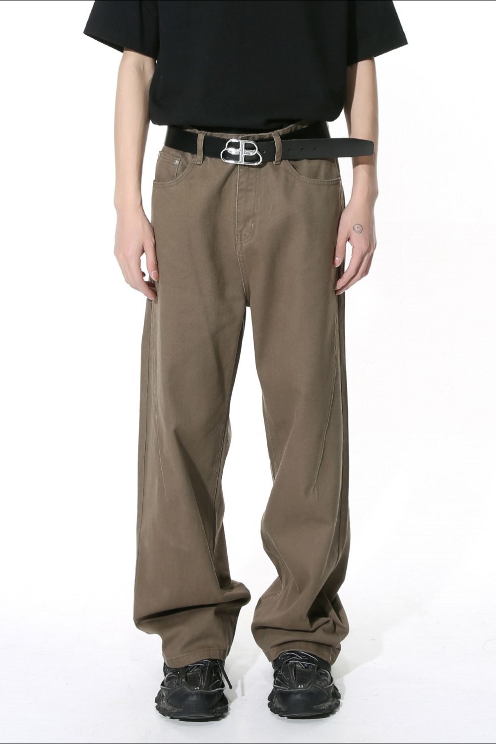 Buy Men's Mid-Rise Straight-Leg Jeans by Faz