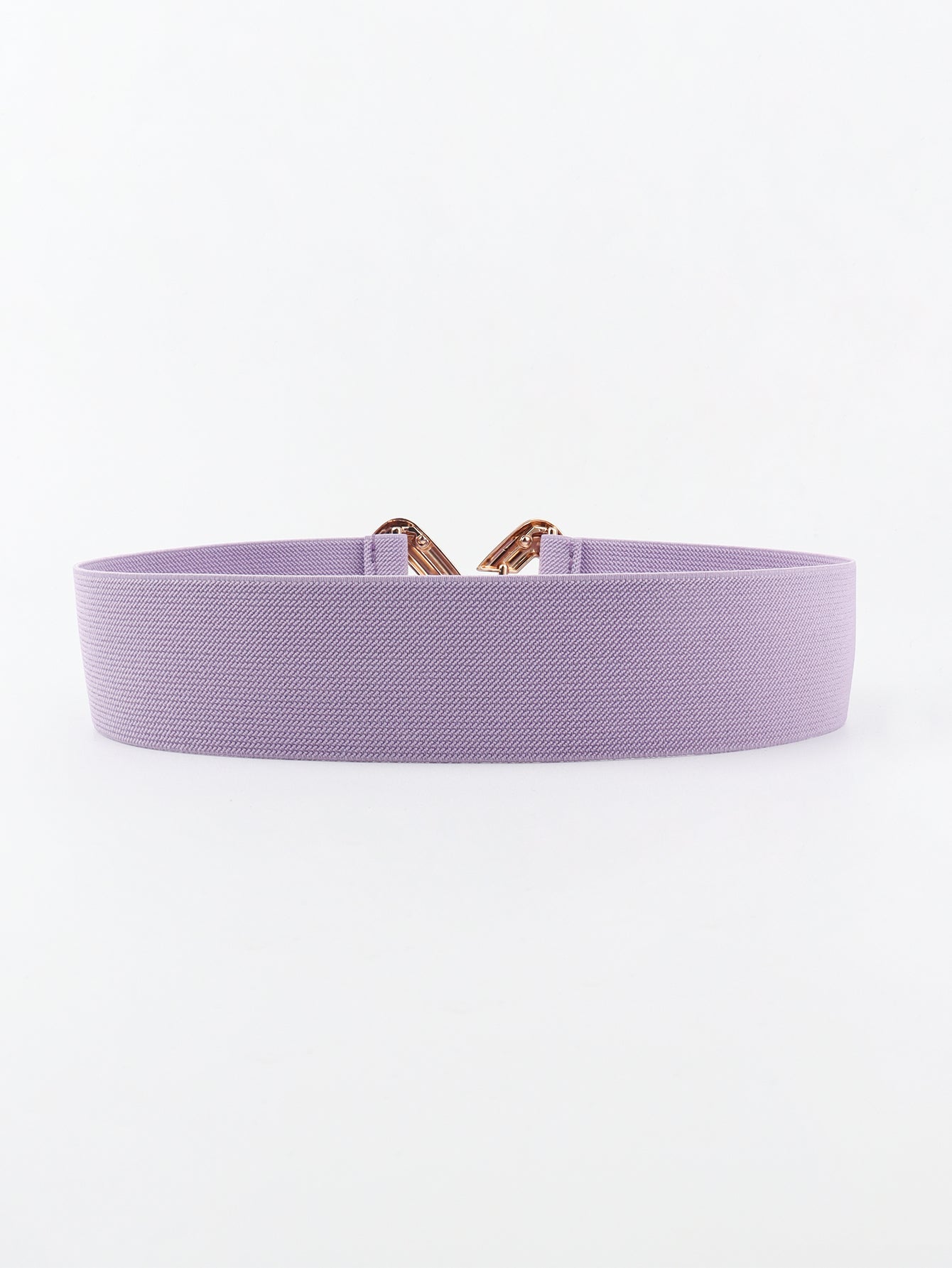 Buy Geometric Buckle Elastic Wide Belt by Faz