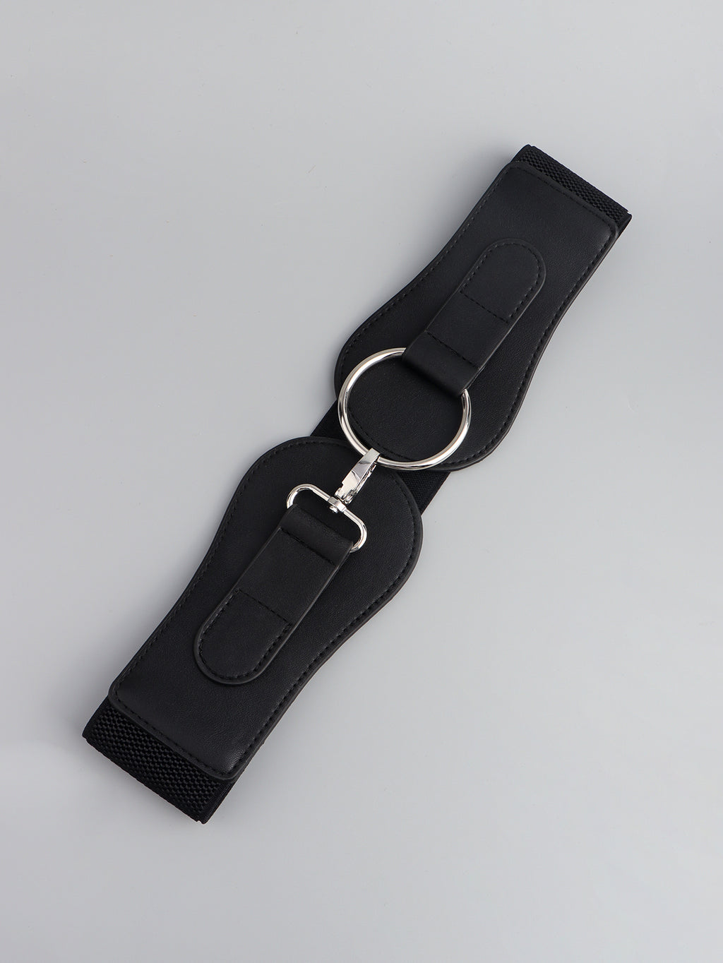Buy PU Elastic Wide Belt by Faz