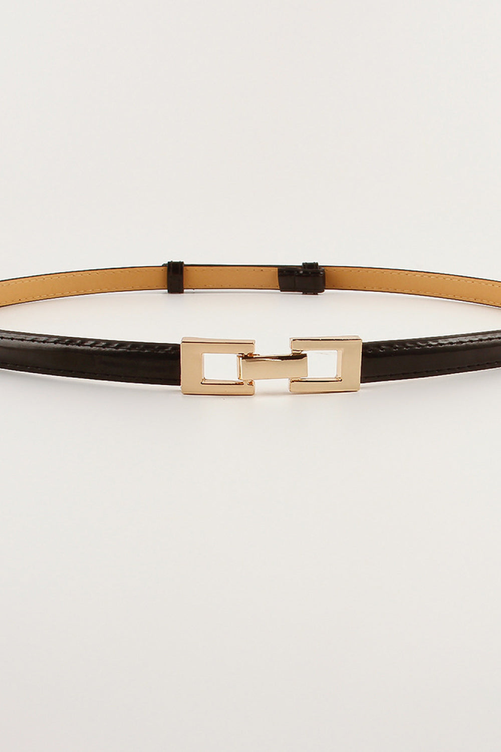 Buy PU Skinny Belt by Faz