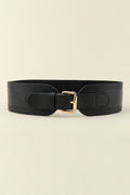 Buy Elastic Wide PU Belt by Faz