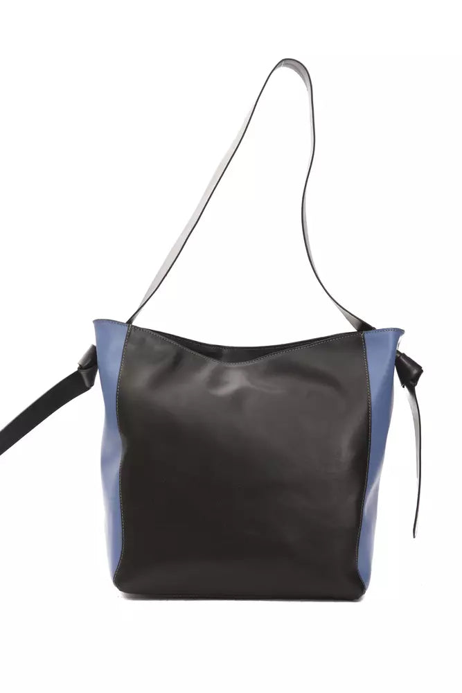 Buy Black Leather Women Shoulder Bag by Pompei Donatella