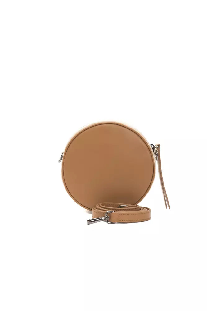 Buy Brown Leather Women Crossbody Bag by Pompei Donatella