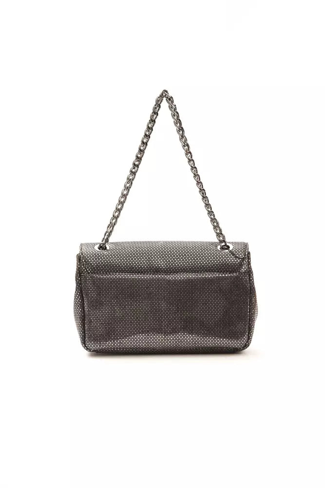 Buy Gray Leather Women Crossbody Bag by Pompei Donatella